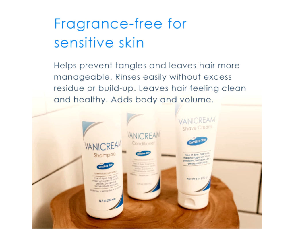 3 Pack - Vanicream Hair Conditioner for Sensitive Skin , 12 FL OZ Each