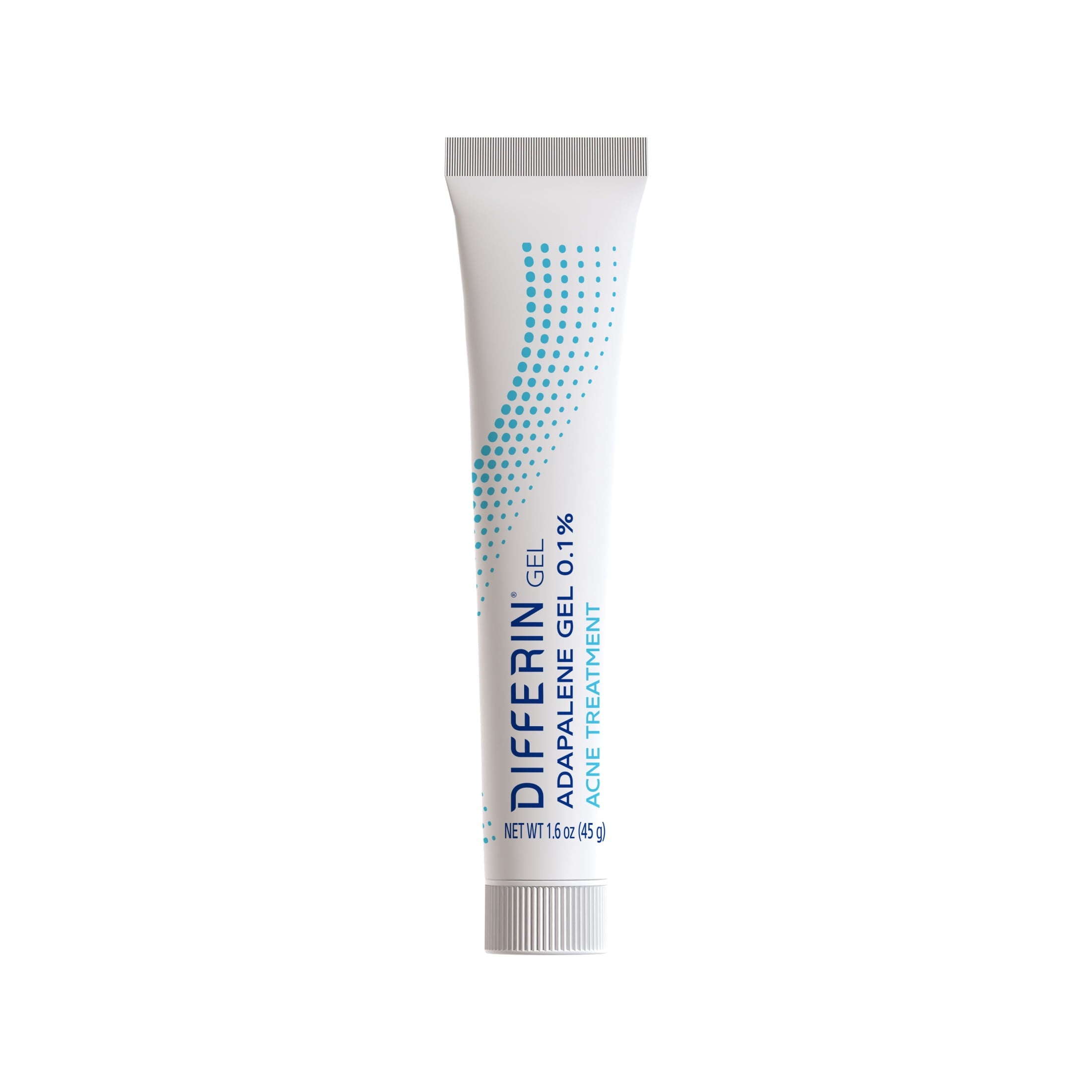 Differin Acne Treatment Gel, Retinoid Treatment for Face with 0.1% Adapalene, Gentle Skin Care for Acne Prone Sensitive Skin, 1.6 OZ