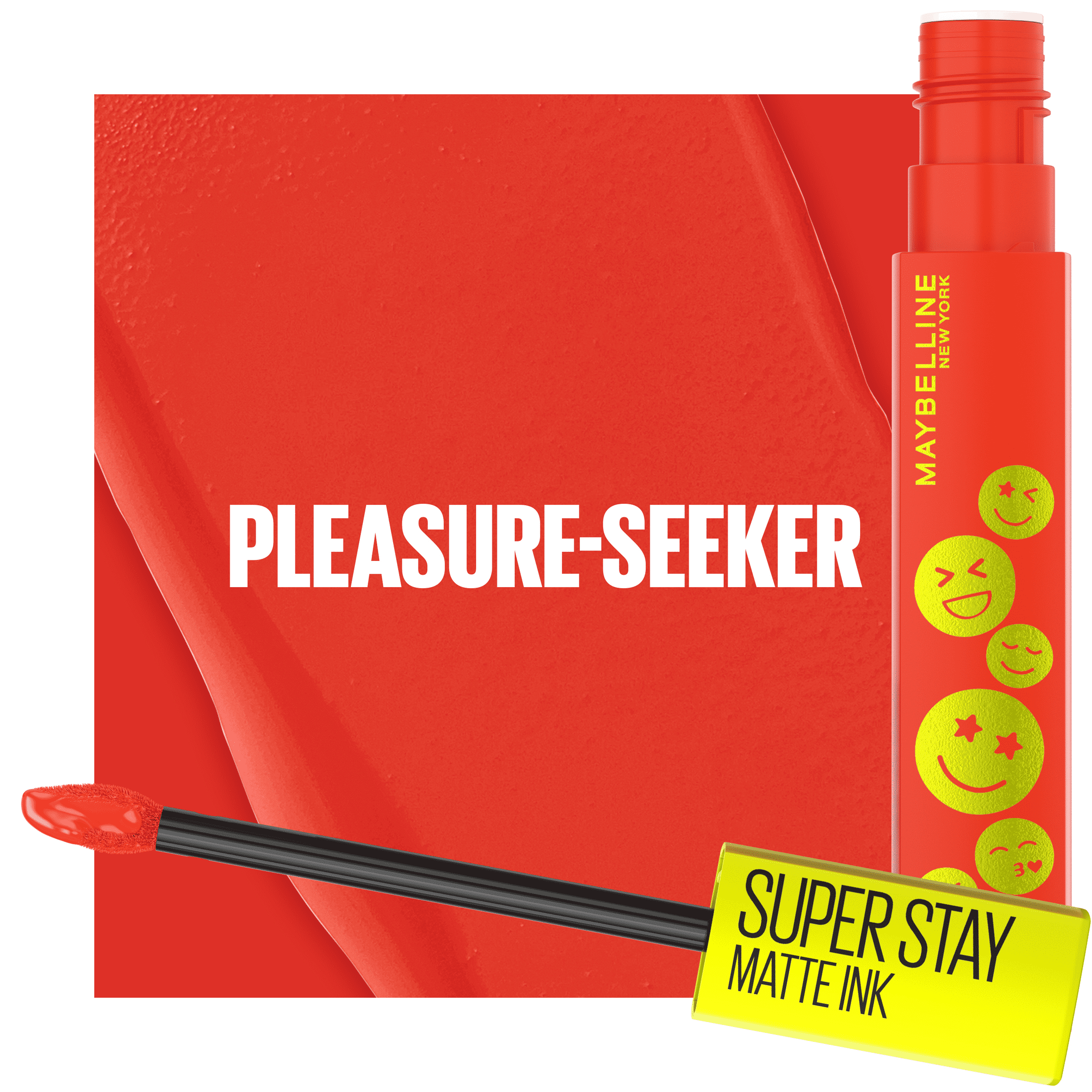 Maybelline Super Stay Matte Ink Moodmakers Collection Liquid Lipcolor, Pleasure Seeker, 0.17 fl oz