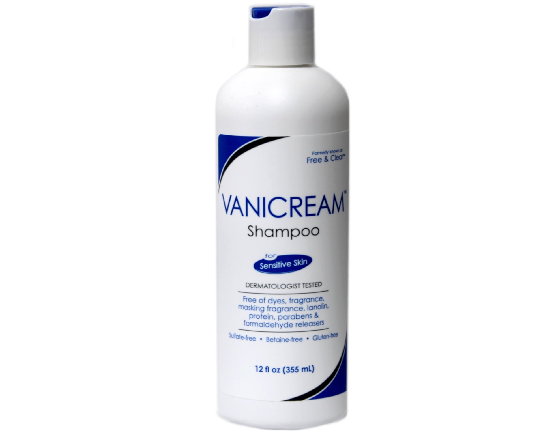 4 Pack - Vanicream Hair Shampoo for Sensitive Skin , 12 FL OZ