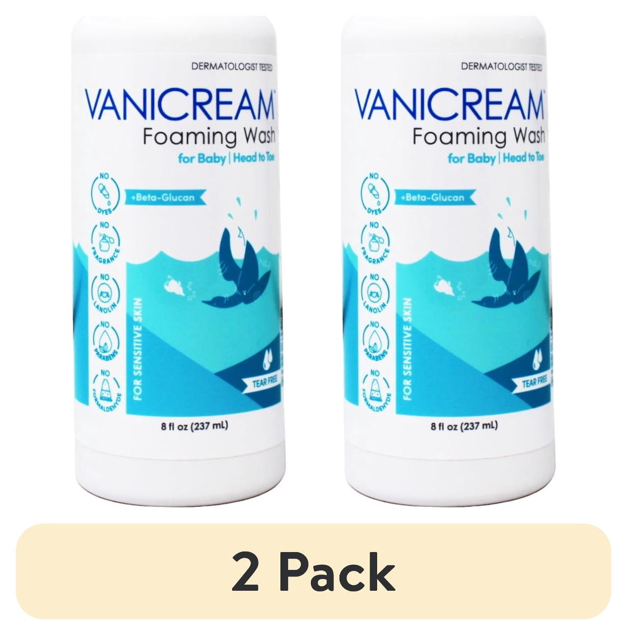 (2 pack) Vanicream Foaming Wash, For Baby, Sensitive Skin, Tear Free, 8 fl oz (237 ml)