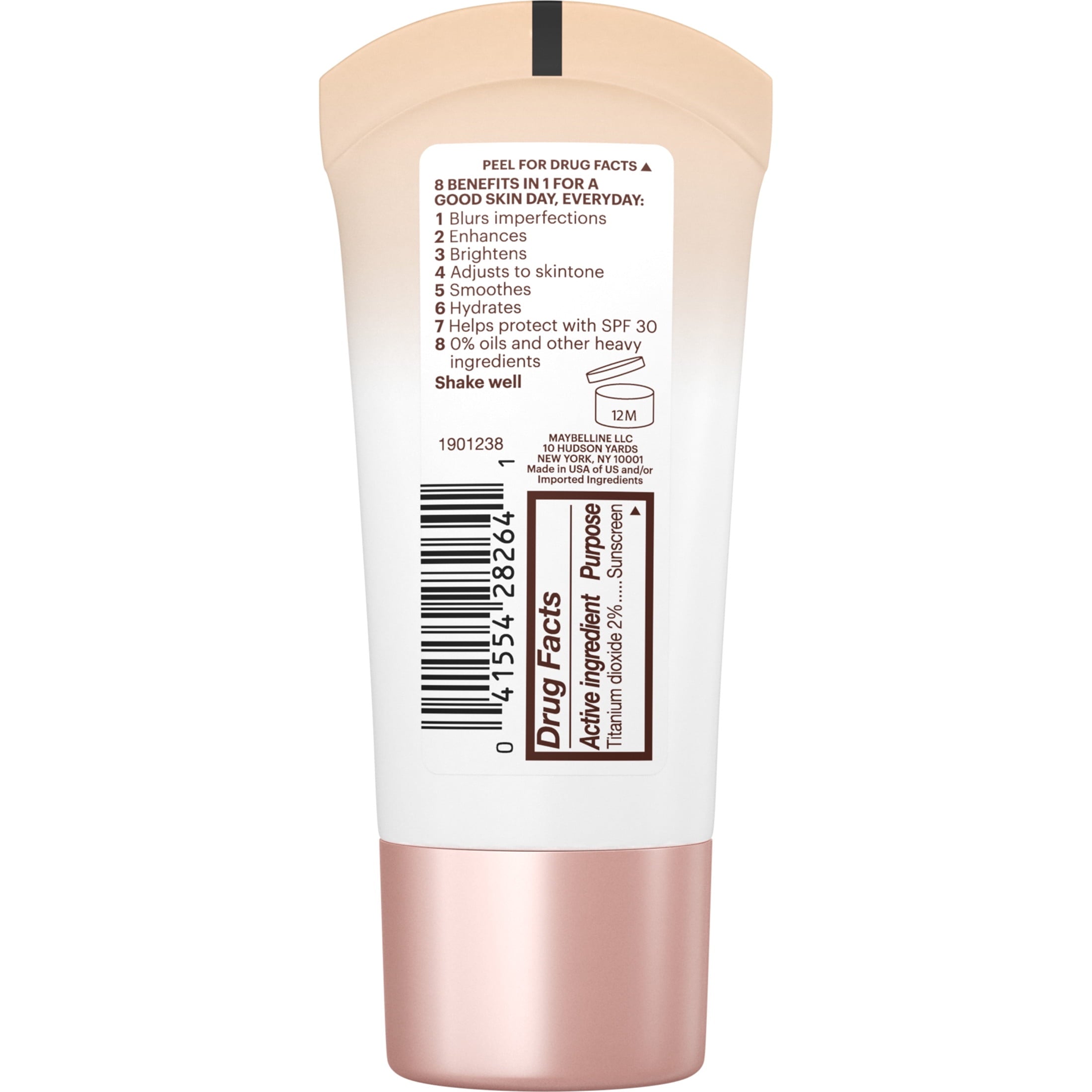 Maybelline Dream Fresh BB Cream 8 in 1 Skin Perfector, Medium, 1 fl. oz.