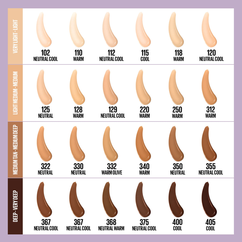 Maybelline Super Stay Lumi-Matte Foundation Makeup, 250, 1 fl oz