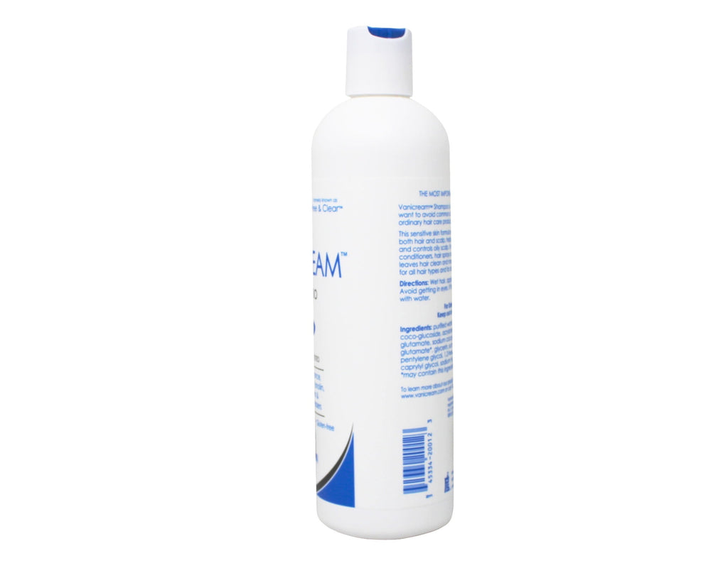 Vanicream Hair Shampoo for Sensitive Skin , 12 FL OZ (Pack of 4)