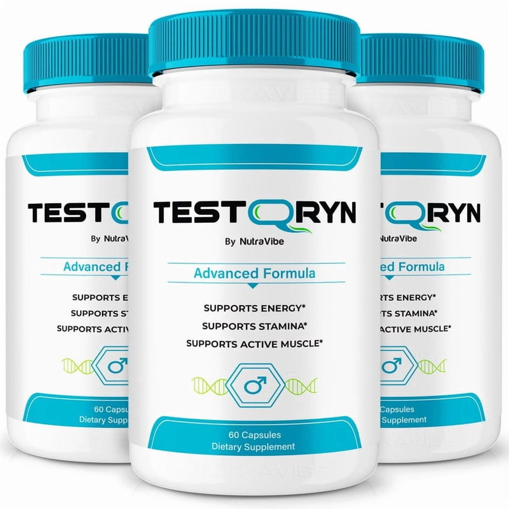 (3 Pack) Testoryn – Original Testoryn Capsules with a Natural Daily Blend for Energy & Wellness | Clean, Gentle, Easy-to-Swallow Pills (180 Capsules)