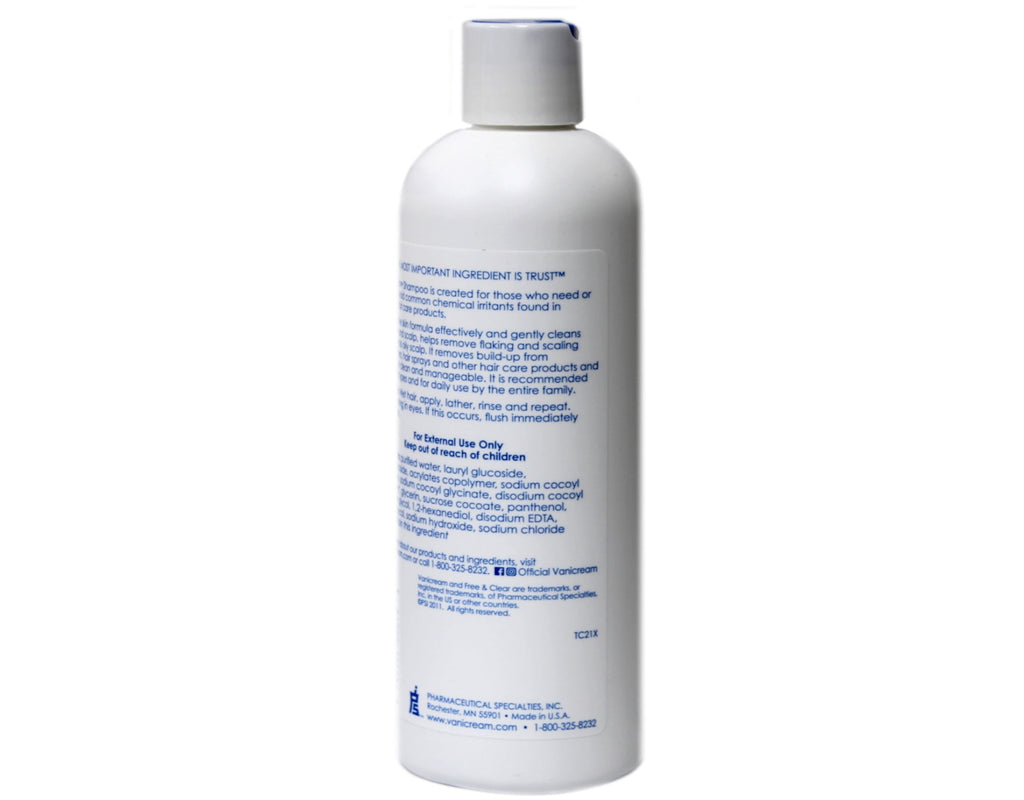 Vanicream Hair Shampoo for Sensitive Skin , 12 FL OZ (Pack of 6)
