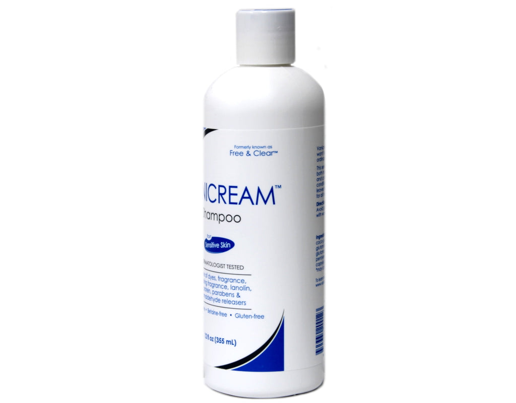 4 Pack - Vanicream Hair Shampoo for Sensitive Skin , 12 FL OZ