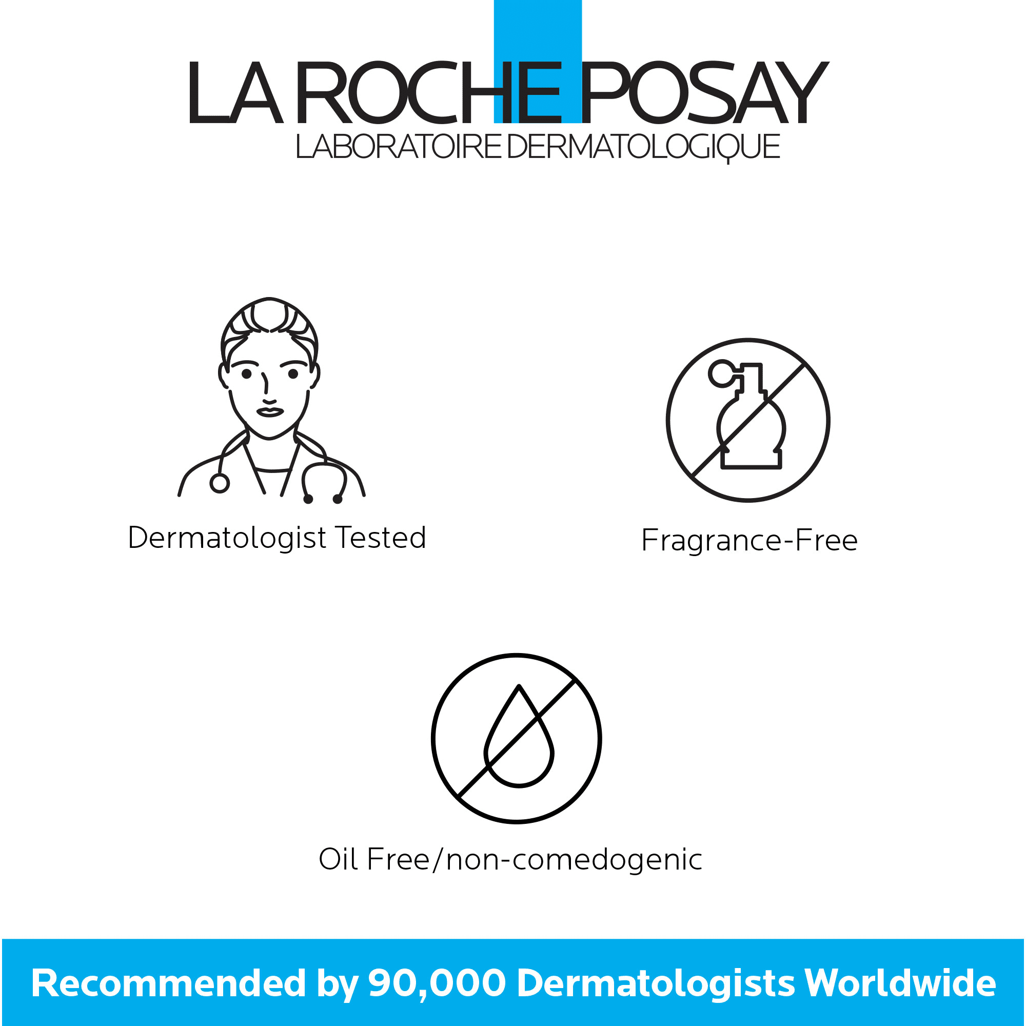La Roche-Posay Effaclar Adapalene Gel 0.1% Acne Treatment, Retinoid Acne Cream for Oily Skin, 1.6 fl oz