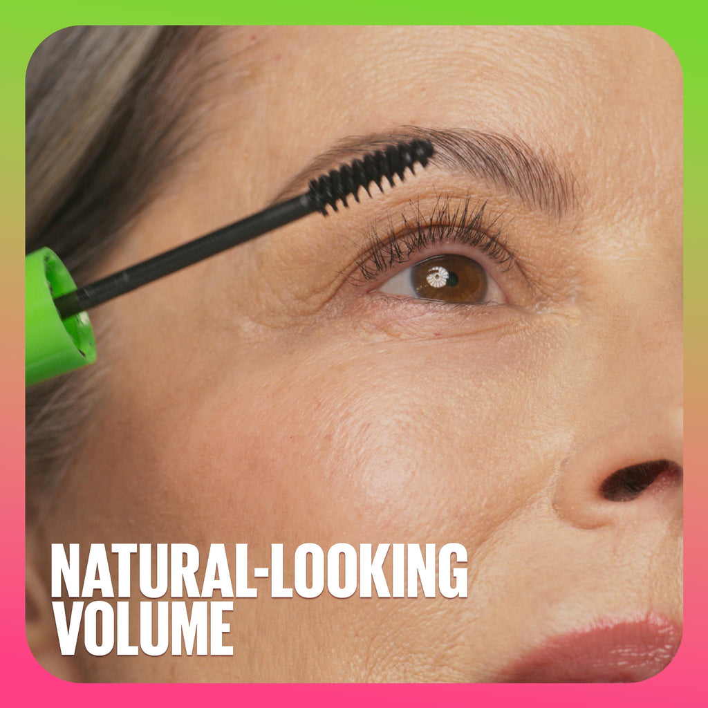 Maybelline Great Lash Volumizing Lengthening Washable Mascara, Brownish Black, 0.43 fl oz