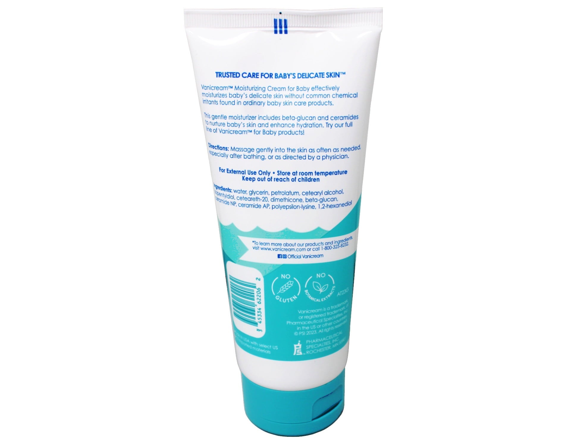 Vanicream Foaming Wash for Baby - 8oz Moisturizing Cream for Baby - 6oz