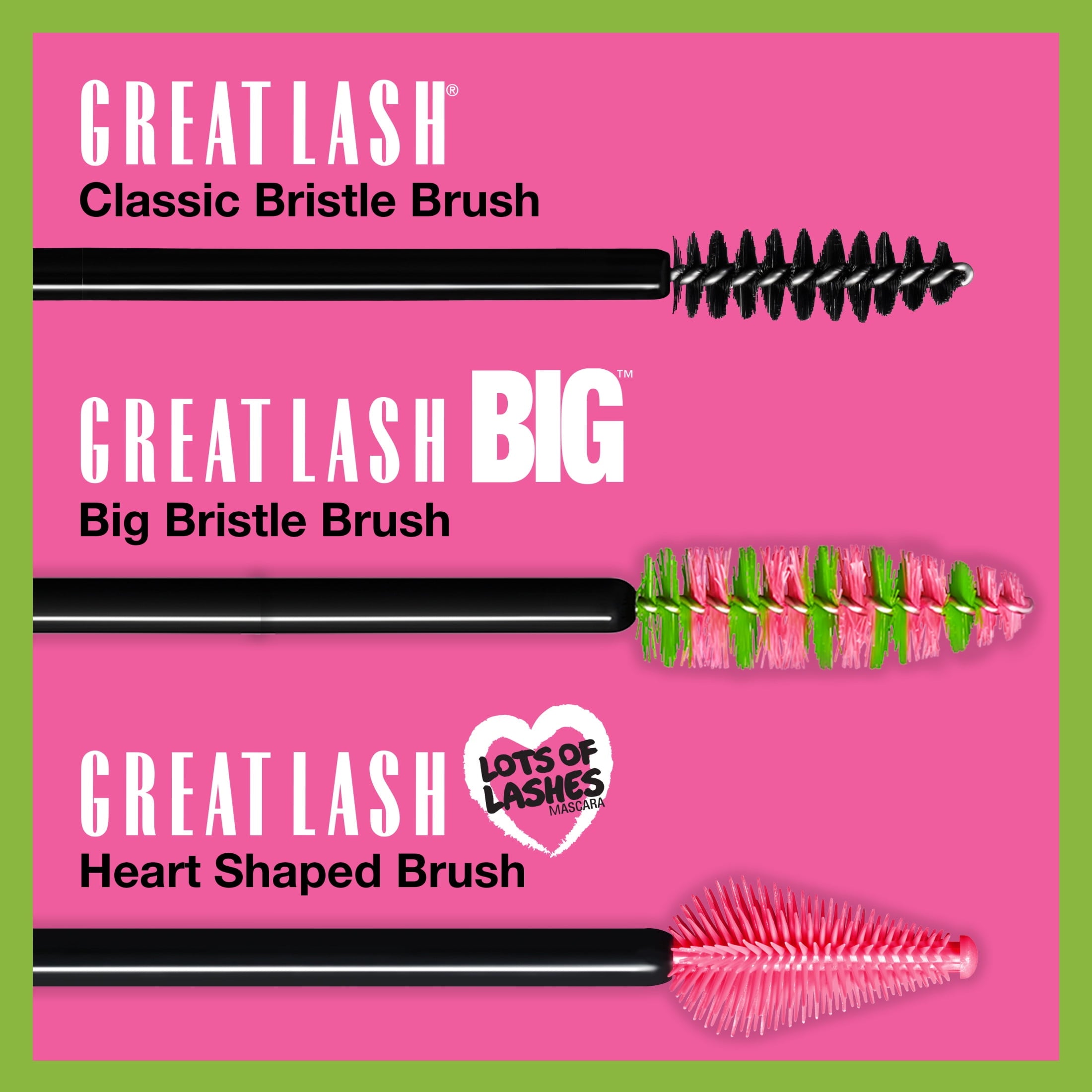 Maybelline Great Lash Waterproof Mascara, Very Black, 0.43 fl oz