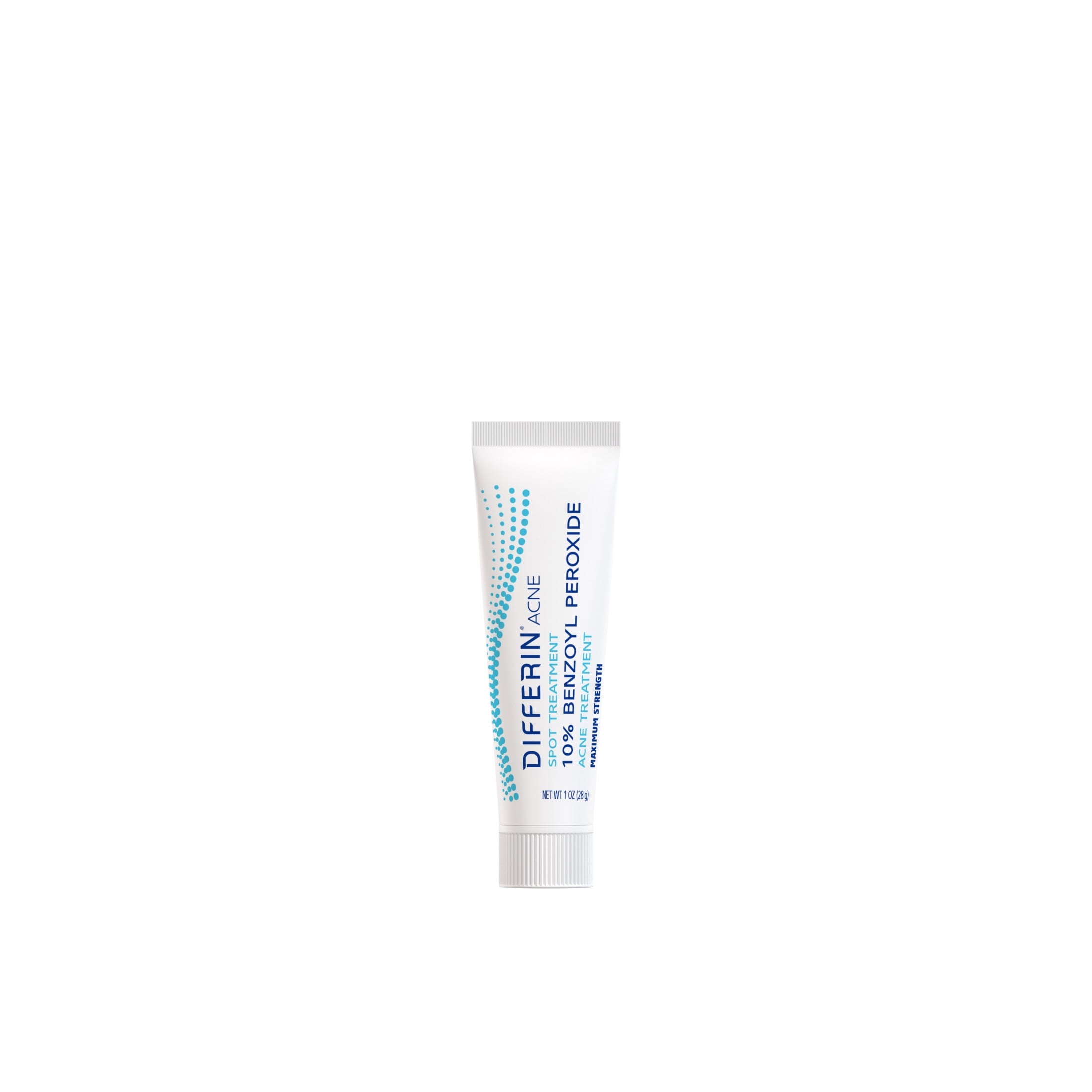 Differin Acne Spot Treatment with 10% Benzoyl Peroxide, Maximum Strength, Fast-Acting, Acne Treatment for Face & Body, 1 oz