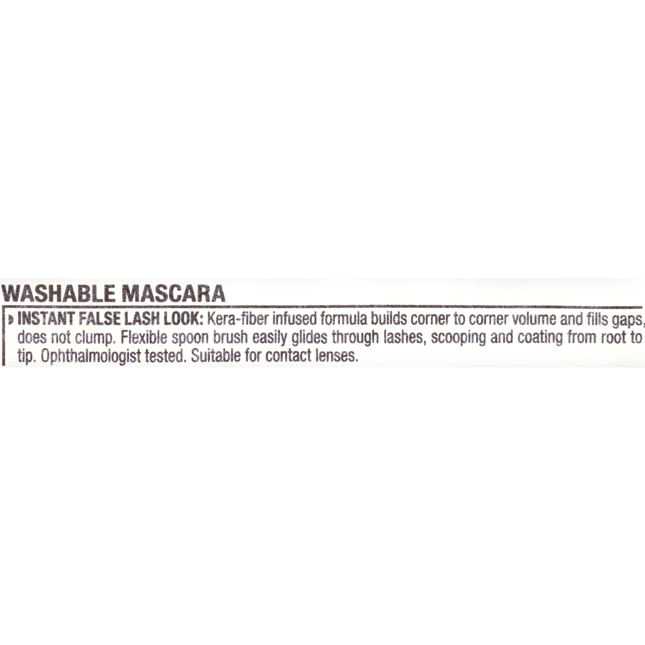 Maybelline The Falsies Washable Mascara, Blackest Black, 2 Pack