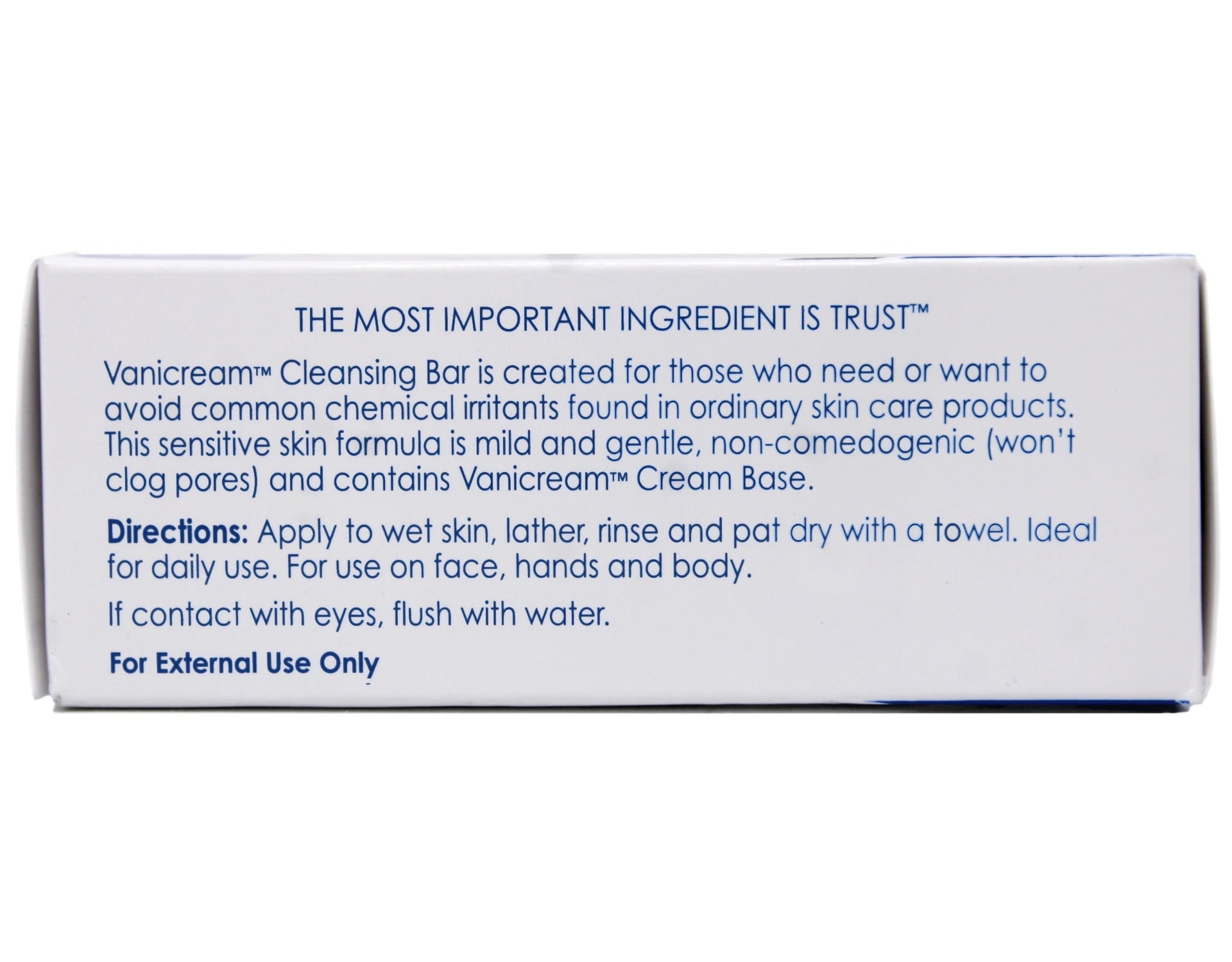 Vanicream Cleansing Bar for Sensitive Skin, Free of Dyes Fragrance Lanolin Parabens and Formaldehyde Releasers, Gluten Free, Dermatologist Tested, 3.9 oz (Pack of 5)