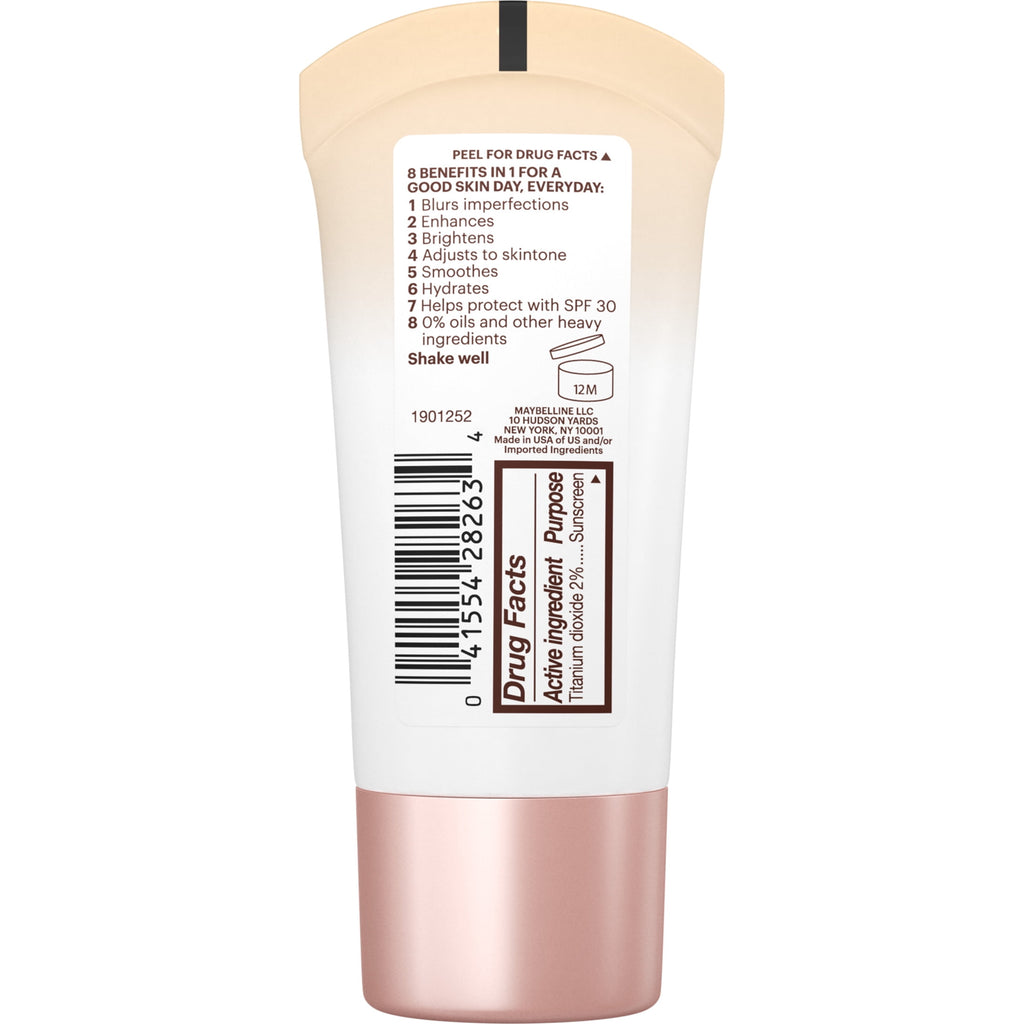 Maybelline Dream Fresh 8 in 1 Skin Perfector BB Cream, Light Medium, 1 fl oz