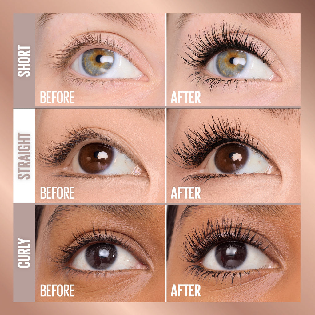 Maybelline Lash Sensational Body Mascara, Blackest Black, 0.24 fl oz