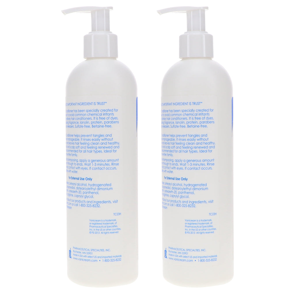 Vanicream Conditioner 12 oz 2 Pack