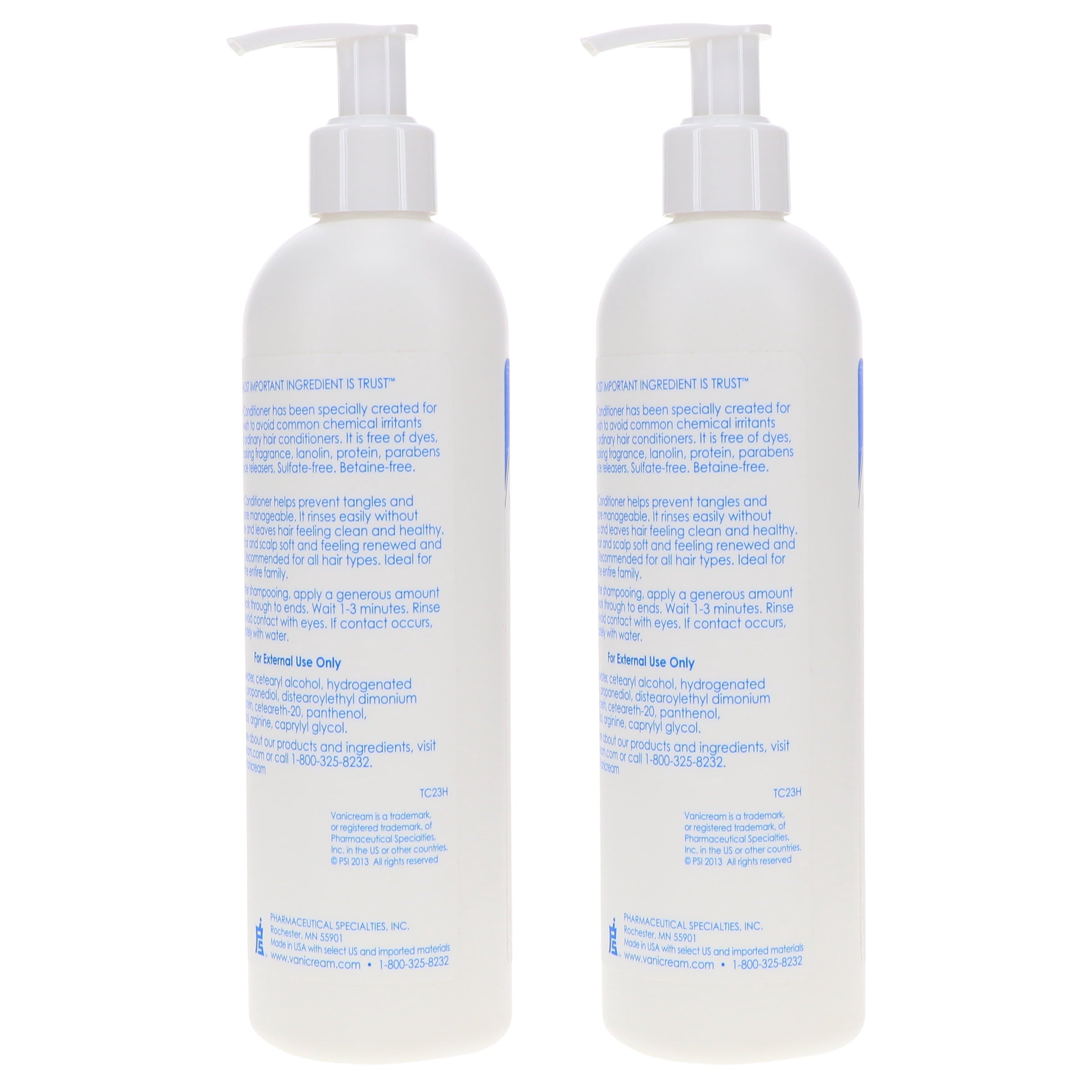 Vanicream Conditioner 12 oz 2 Pack