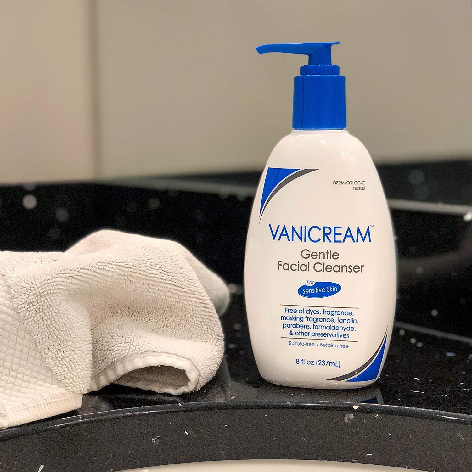 Vanicream For Sensitive Skin Gentle Facial Cleanser, 8 fl oz
