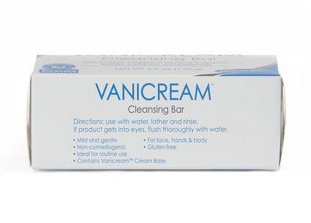 Vanicream Cleansing Bar 3.9 Oz (110 G) Pack of 4 by Vanicream