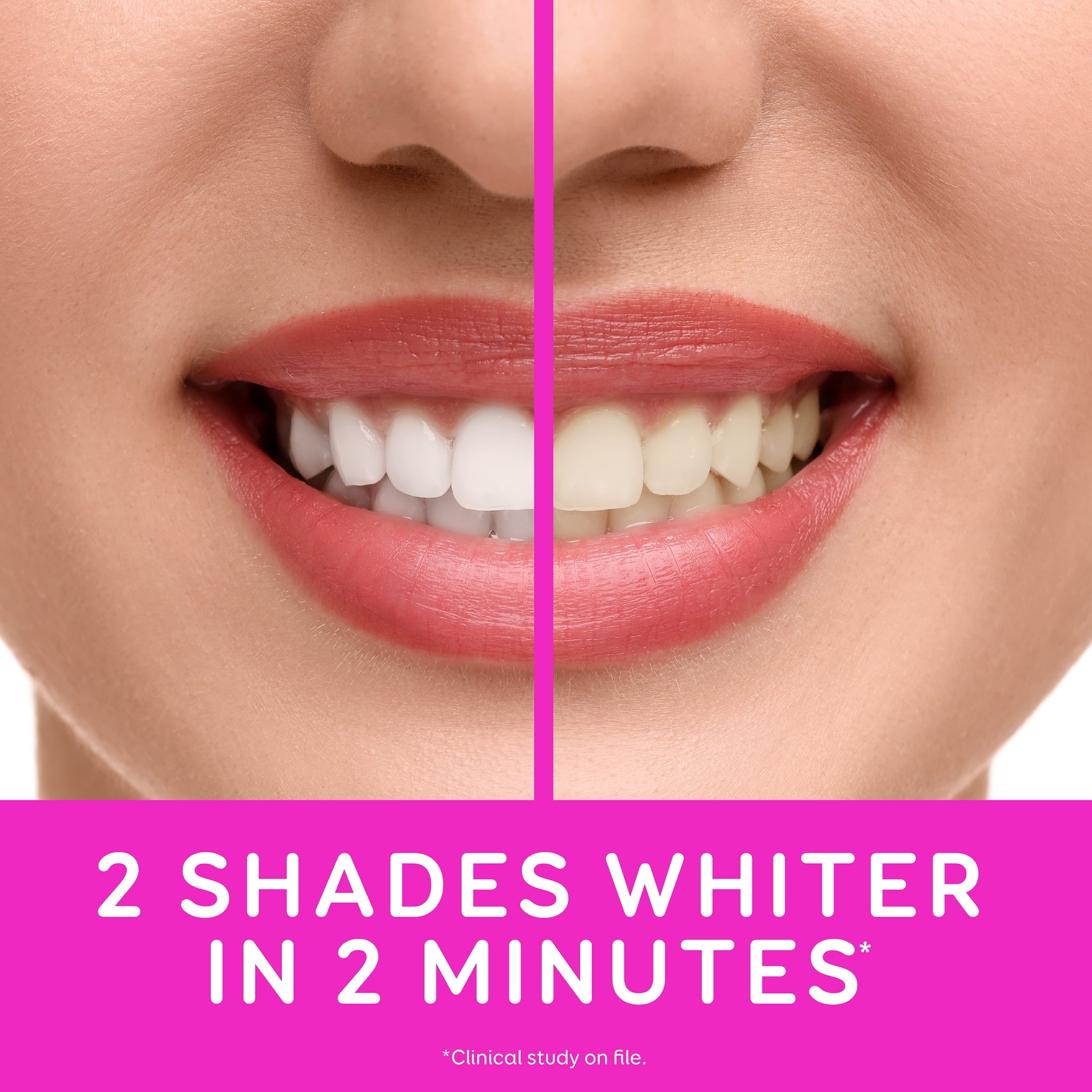 Grin Date Night White Brush-On Whitening Treatment, 2 Shades Whiter in 2 Minutes, Whitens + Polishes in One Step, Safe for Sensitive Teeth, 2 fl oz (60 mL)