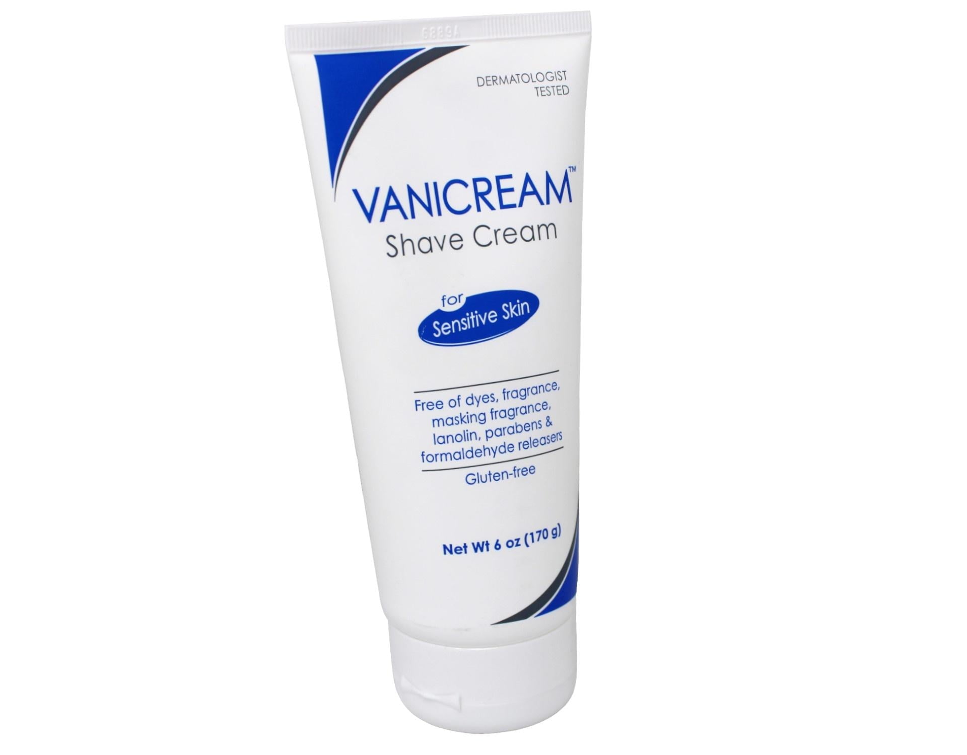 Vanicream Shave Cream For Sensitive Skin 6 oz