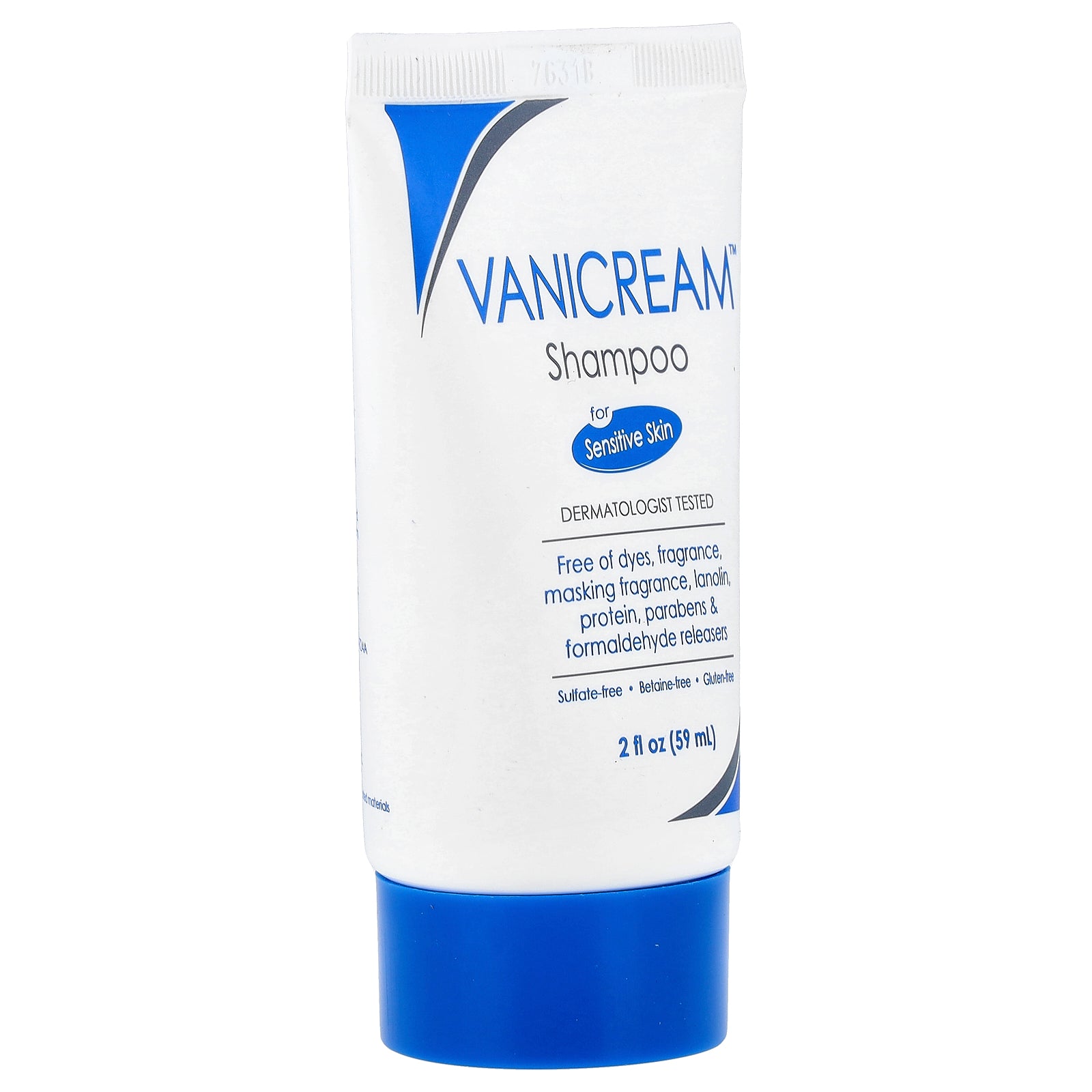 Free And Clear Gluten Free Shampoo For Sensitive Skin Travel Size