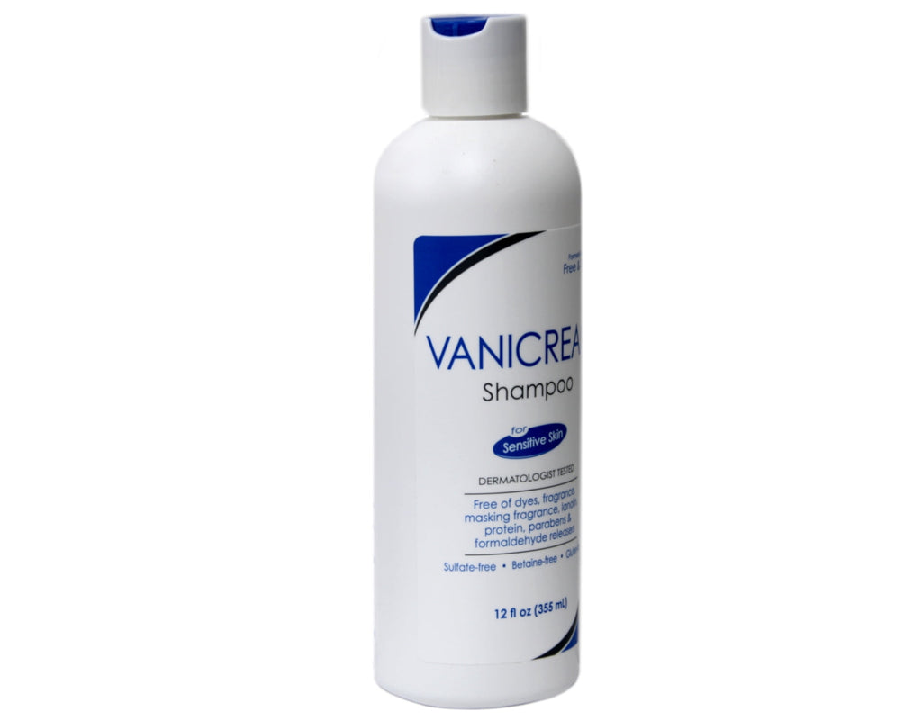 4 Pack - Vanicream Hair Shampoo for Sensitive Skin , 12 FL OZ