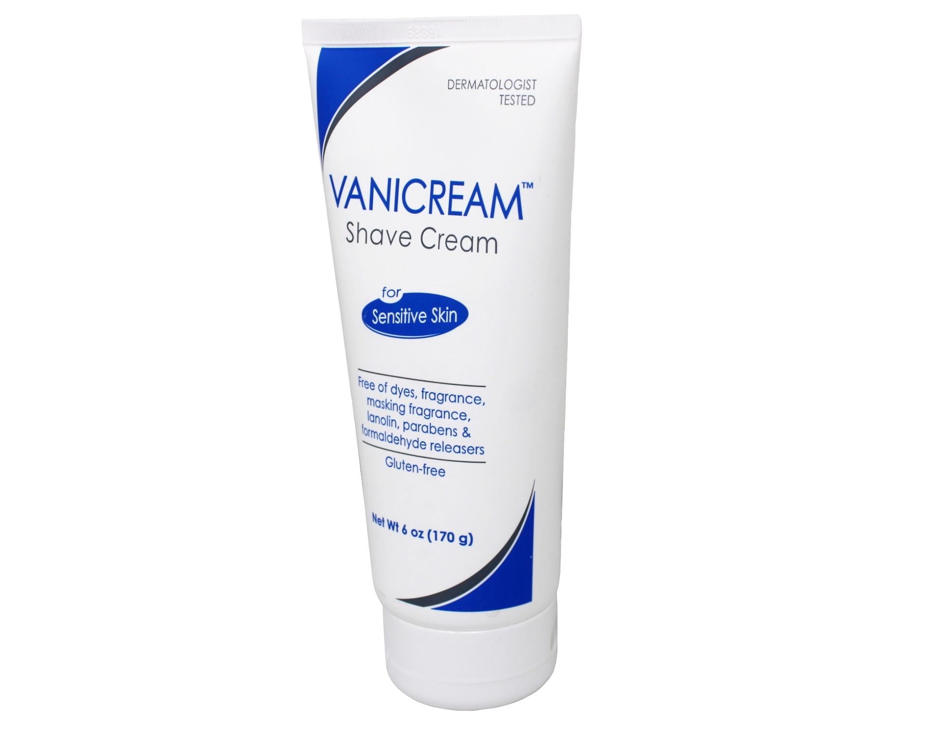 Vanicream Shave Cream For Sensitive Skin 6 oz