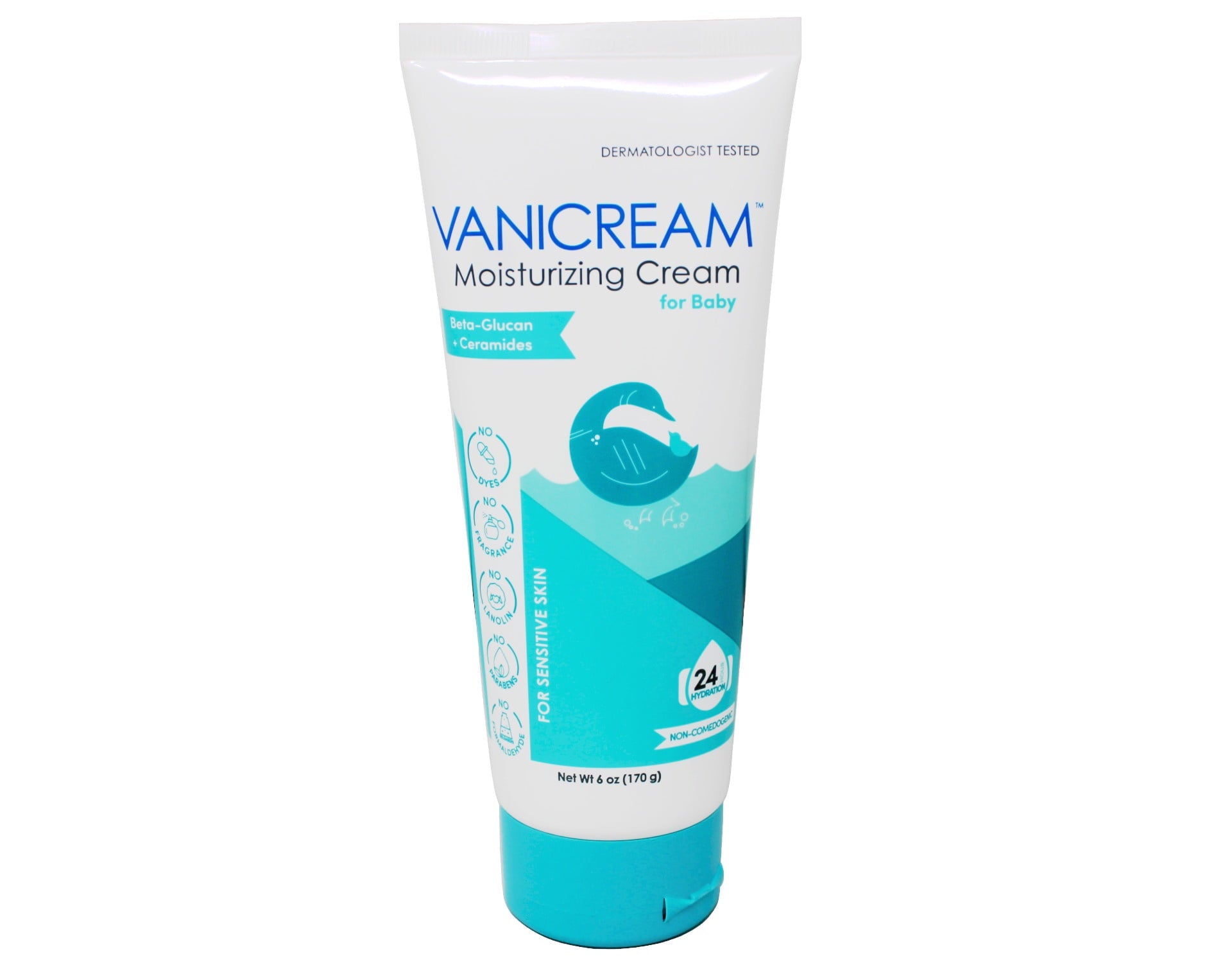 3 Pack - Vanicream Moisturizing Cream for Baby - 6oz - Moisturizer Formulated Without Common Irritants for Those with Sensitive Skin