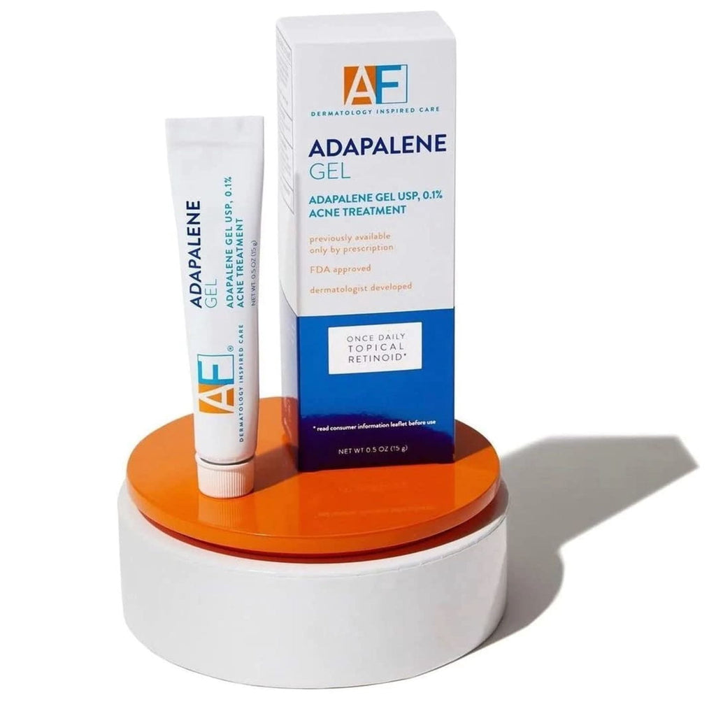 AcneFree Adapalene Gel 0.1%, Once-Daily Acne Spot Treatment for Breakouts, 0.5 oz