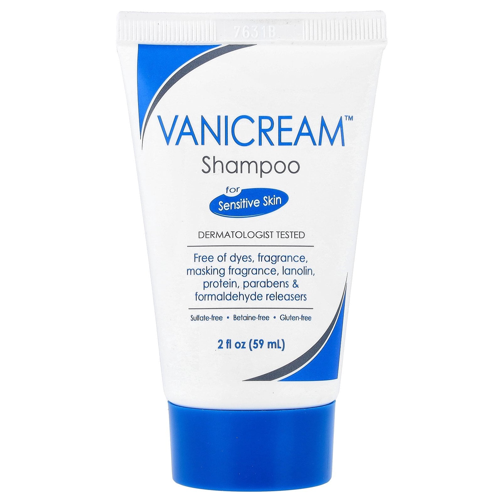 Free And Clear Gluten Free Shampoo For Sensitive Skin Travel Size