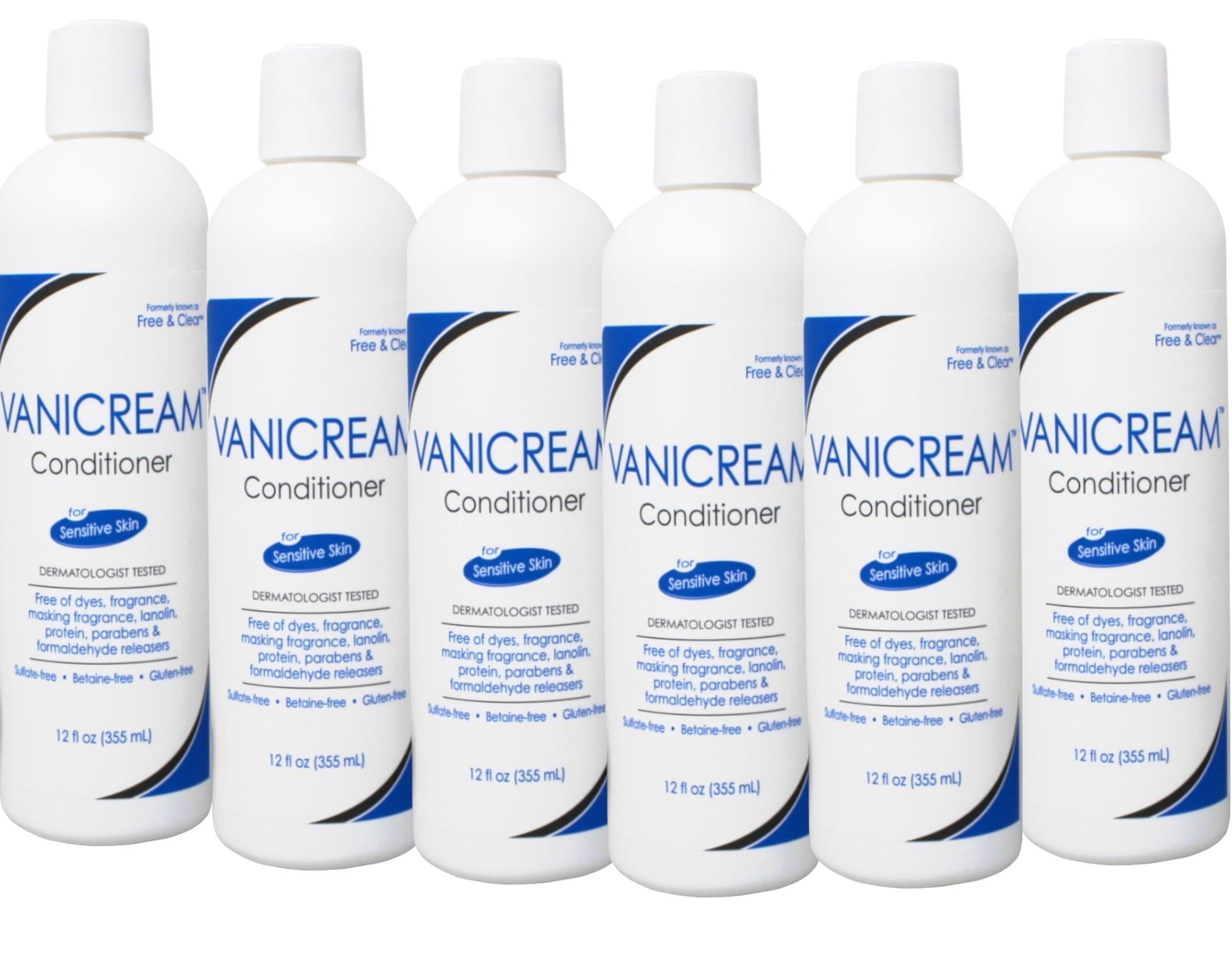 VANICREAM Hair Conditioner 12 oz (Pack of 6)