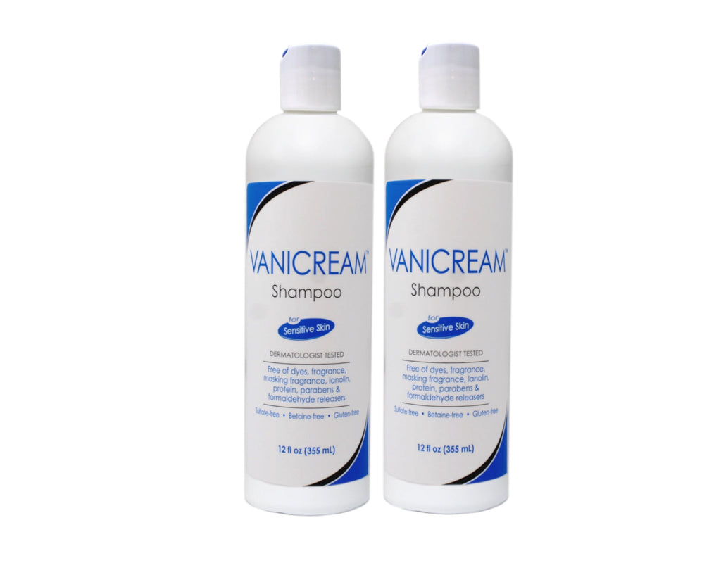 2 Pack - Vanicream Hair Shampoo for Sensitive Skin , 12 FL OZ