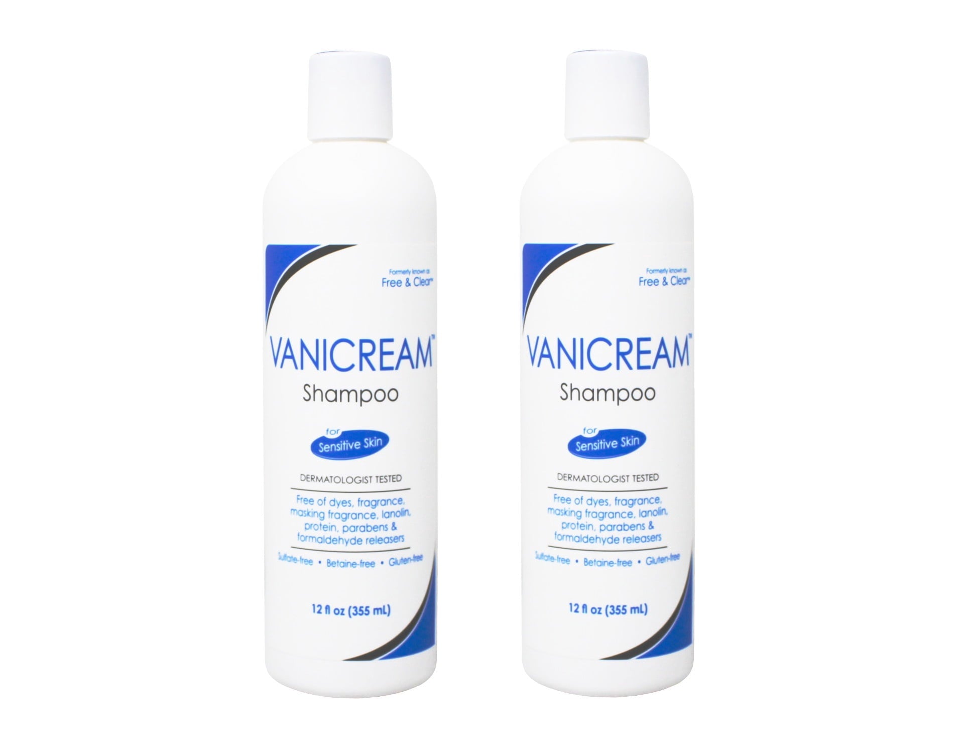 Vanicream Shampoo â€“ Gentle, Fragrance-Free, and Hypoallergenic Shampoo for Sensitive Scalps 12 FL OZ