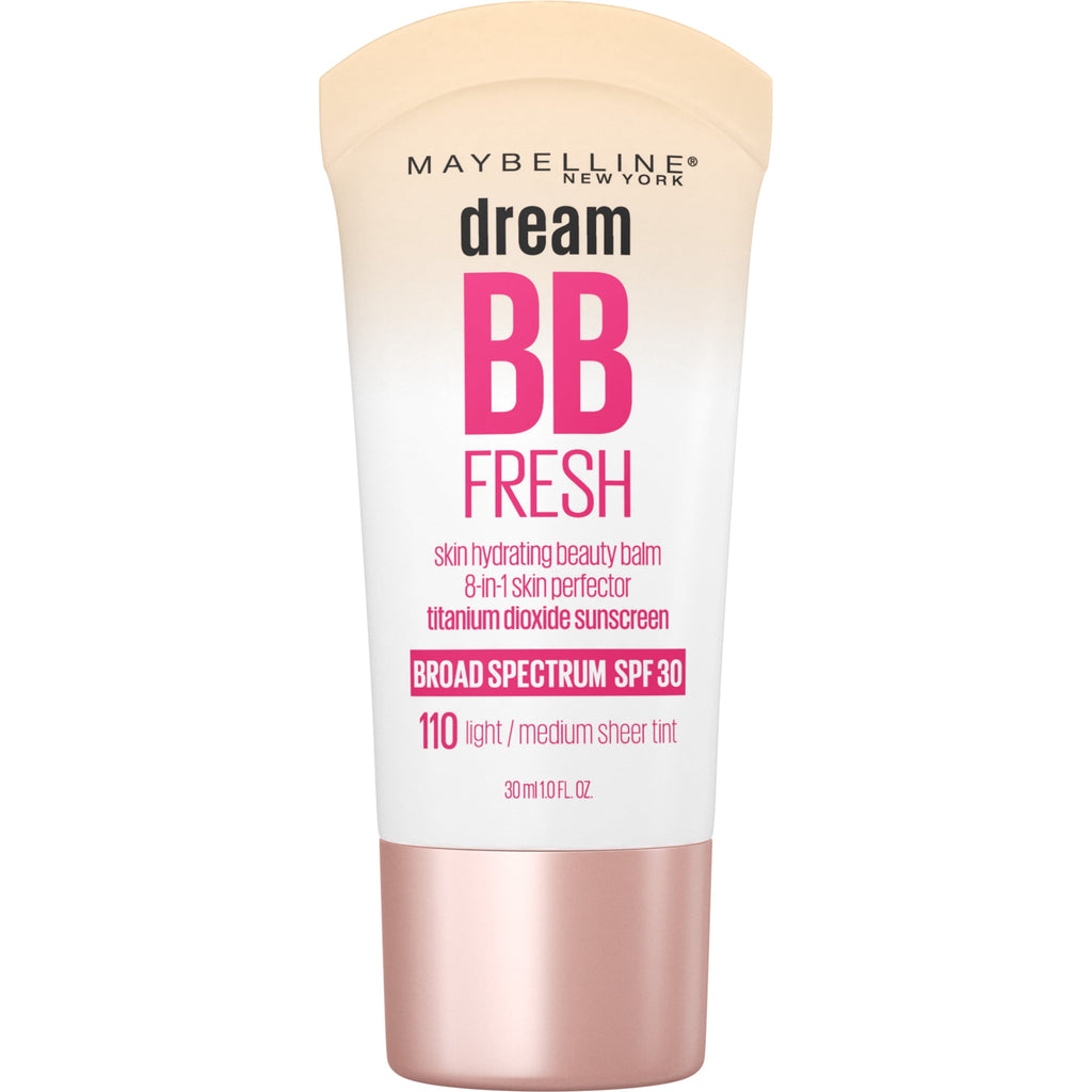 Maybelline Dream Fresh 8 in 1 Skin Perfector BB Cream, Light Medium, 1 fl oz