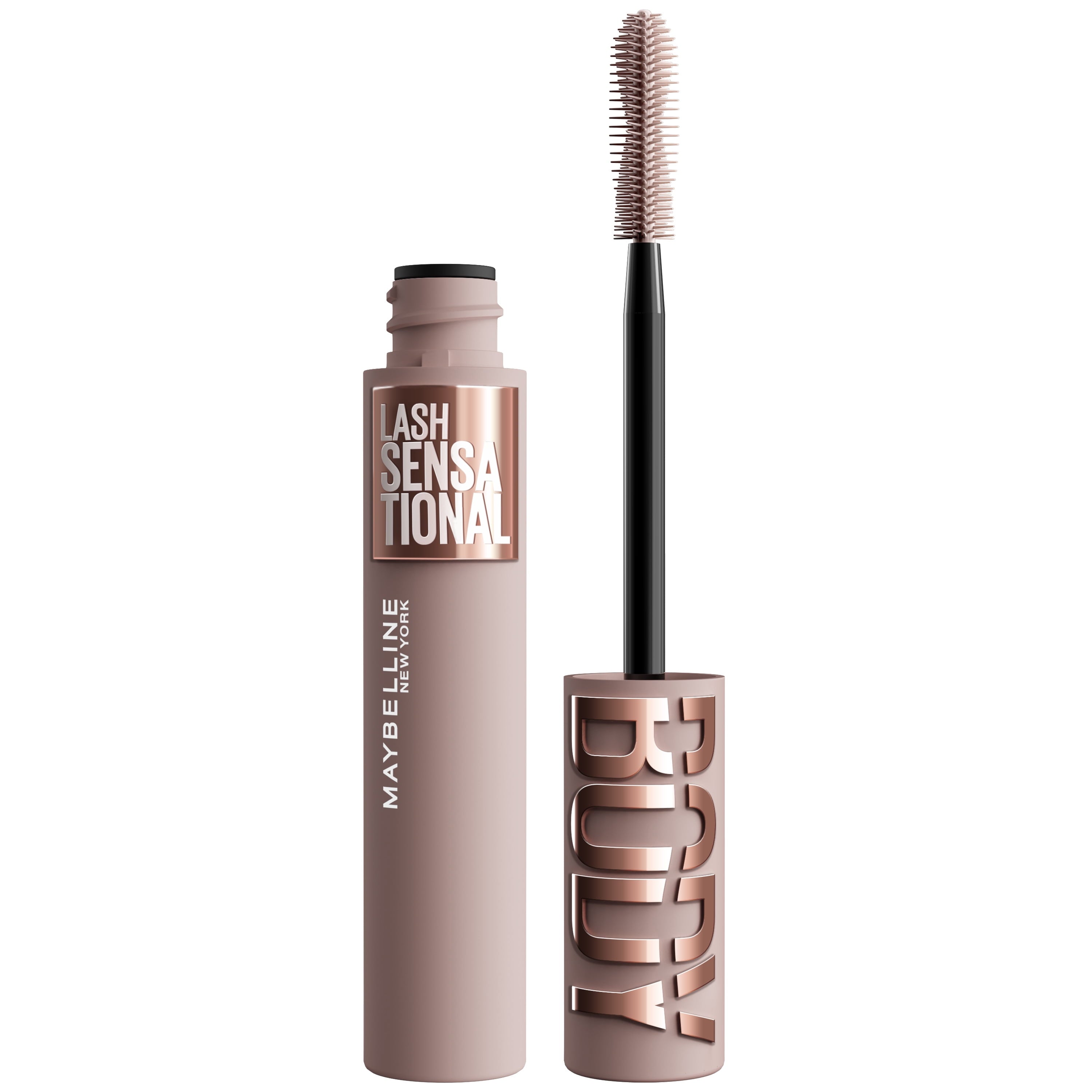 Maybelline Lash Sensational Body Mascara, Blackest Black, 0.24 fl oz