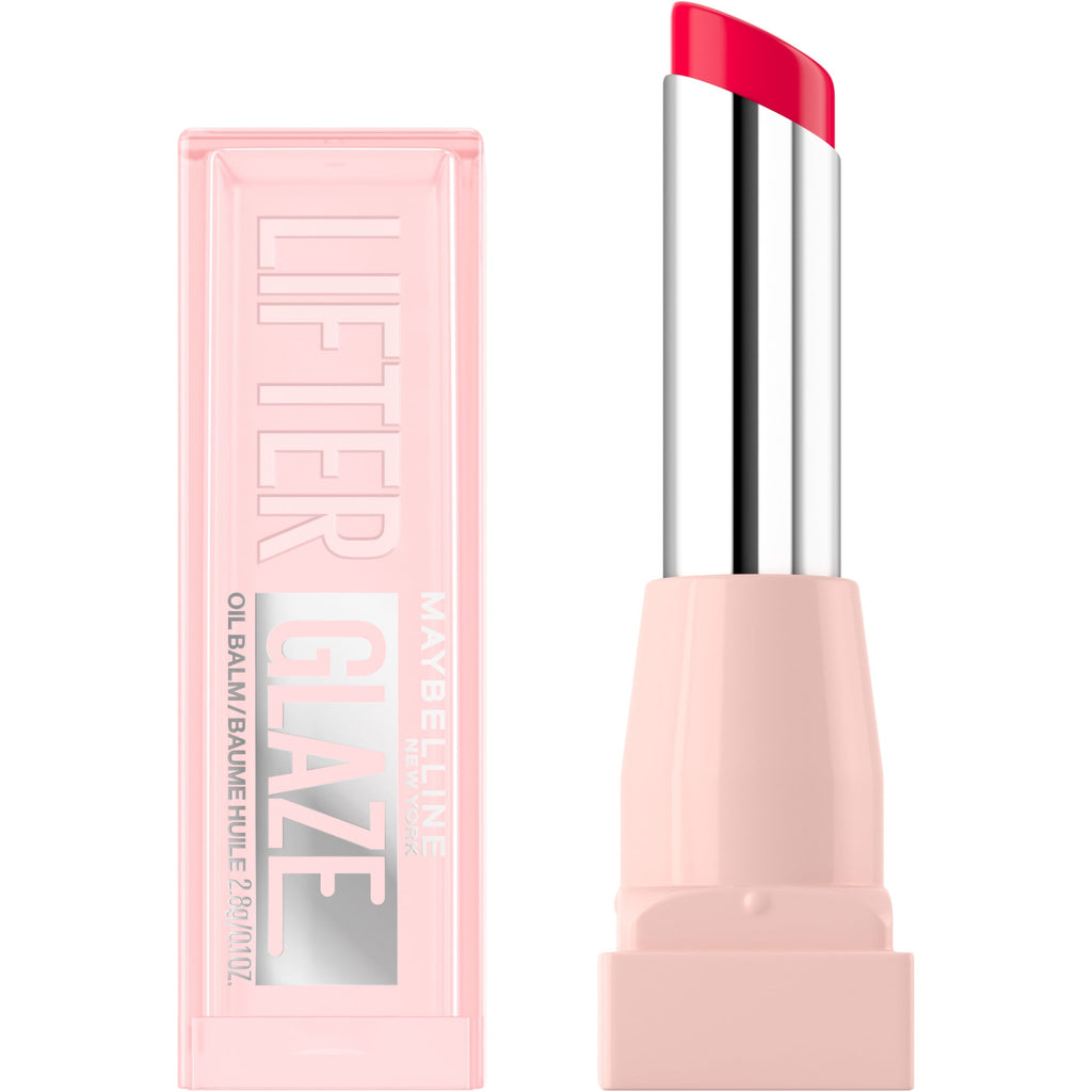 Maybelline Lifter Glaze Hydrating Lip Gloss Oil Balm with Hydrating Oil Blend, Cherry Swirl, 0.1 oz