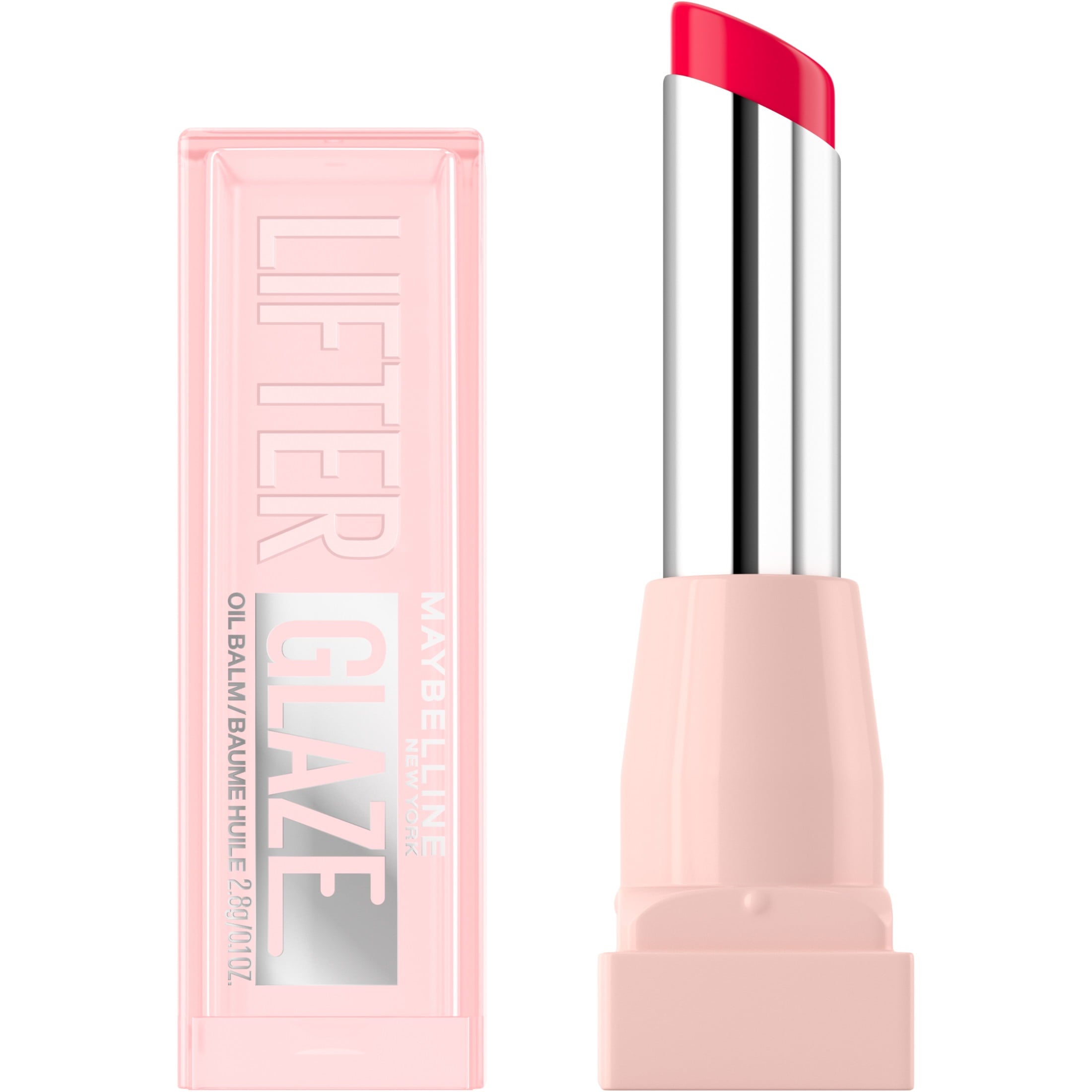 Maybelline Lifter Glaze Hydrating Lip Gloss Oil Balm with Hydrating Oil Blend, Cherry Swirl, 0.1 oz