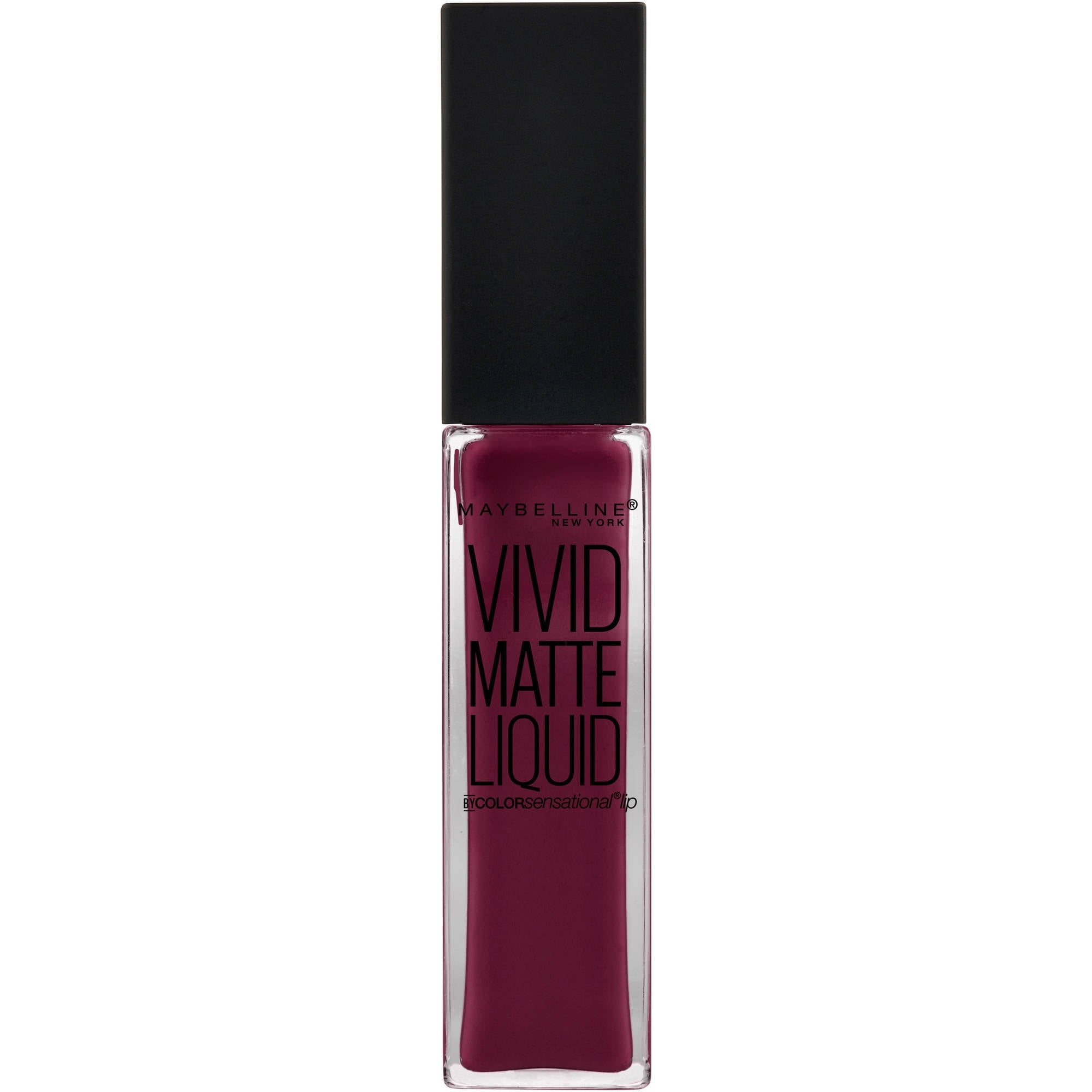 Maybelline New York Color Sensational Vivid Matte Liquid, Corrupt Cranberry, 0.26 Fl Oz