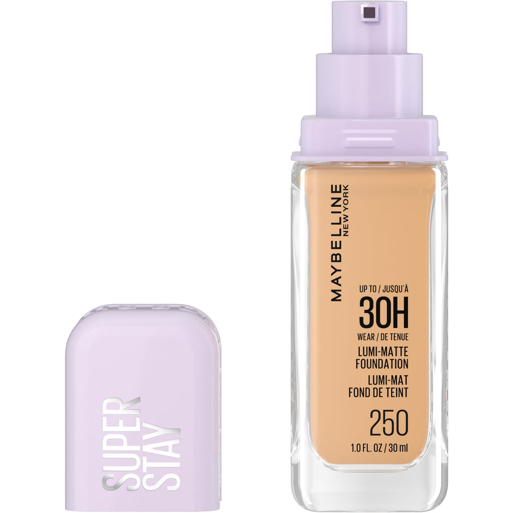 Maybelline Super Stay Lumi-Matte Foundation Makeup, 250, 1 fl oz