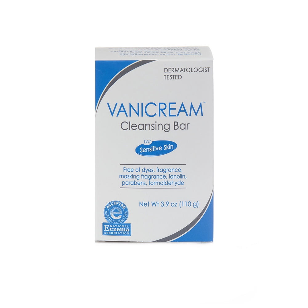 Vanicream Cleansing Bar, 3.9Oz Per Bar.