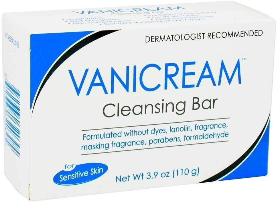 Vanicream Cleansing Bar for Sensitive Skin, 3.90 oz