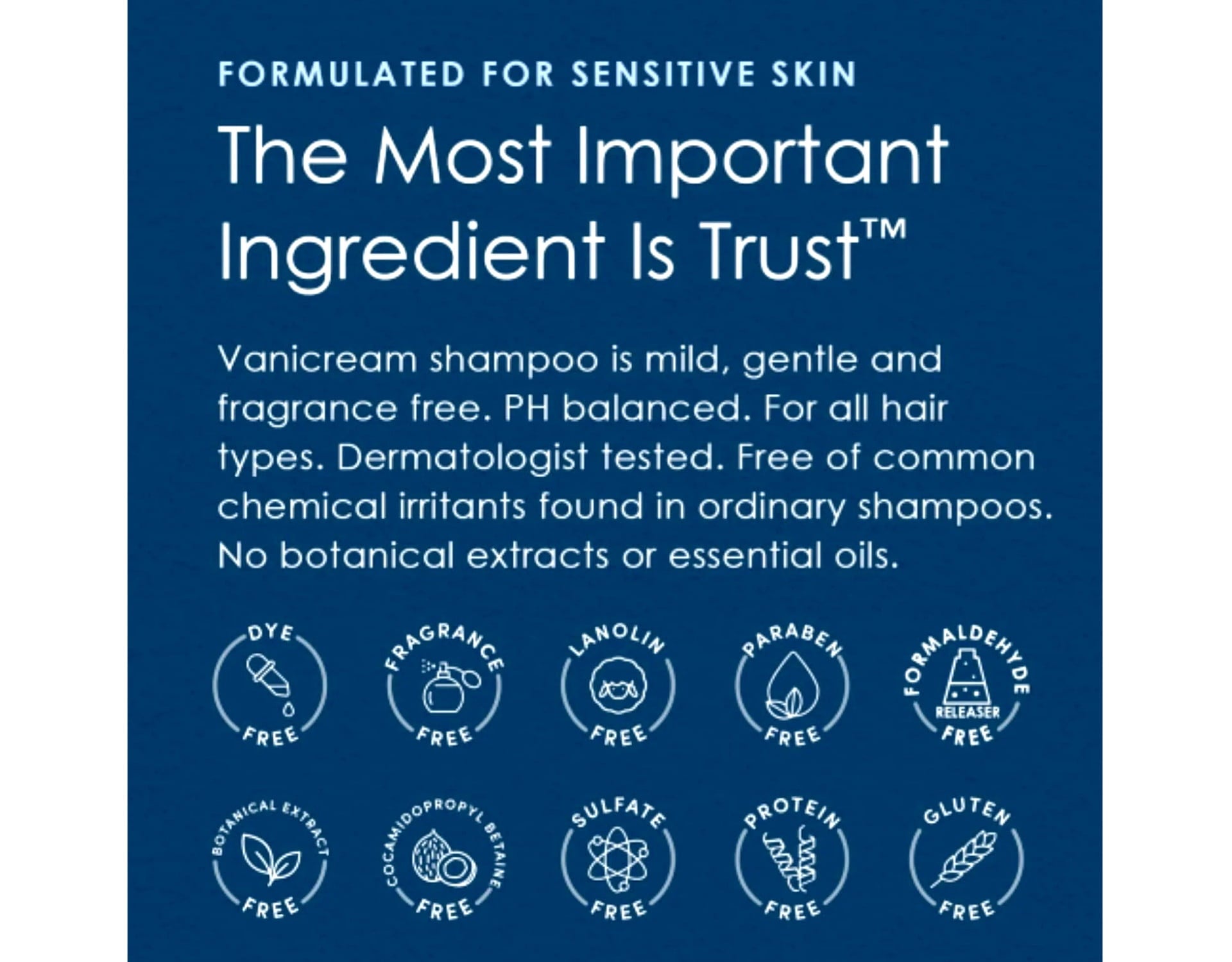 Vanicream Hair Conditioner for Sensitive Skin, 12 fl oz Each