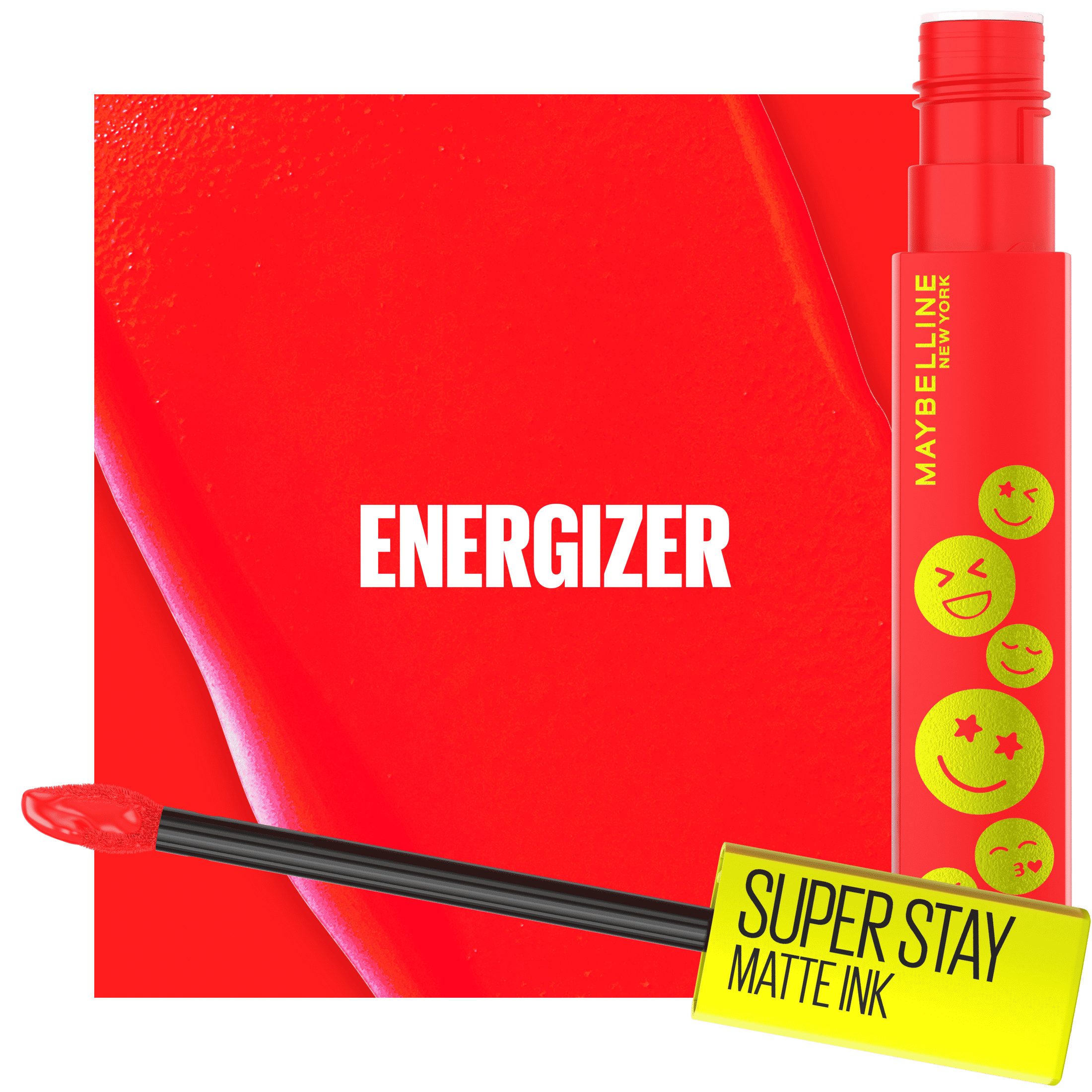 Maybelline Super Stay Matte Ink Moodmakers Collection Liquid Lipcolor, Energizer, 0.17 fl oz