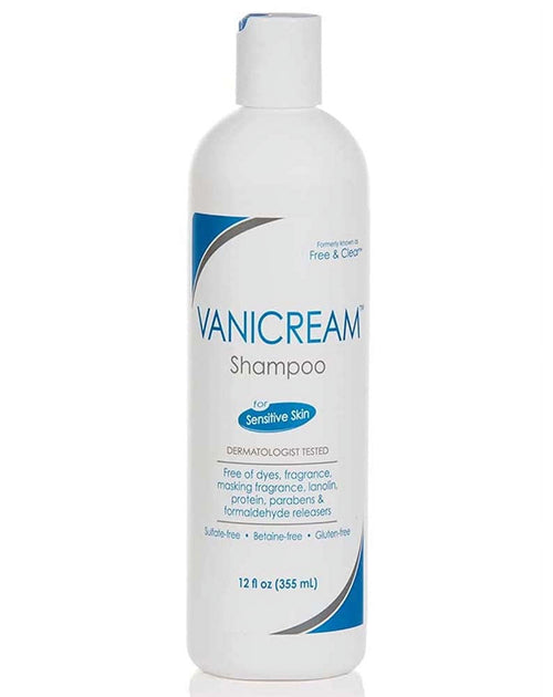 (2 pack) Free & Clear Shampoo 12 oz.