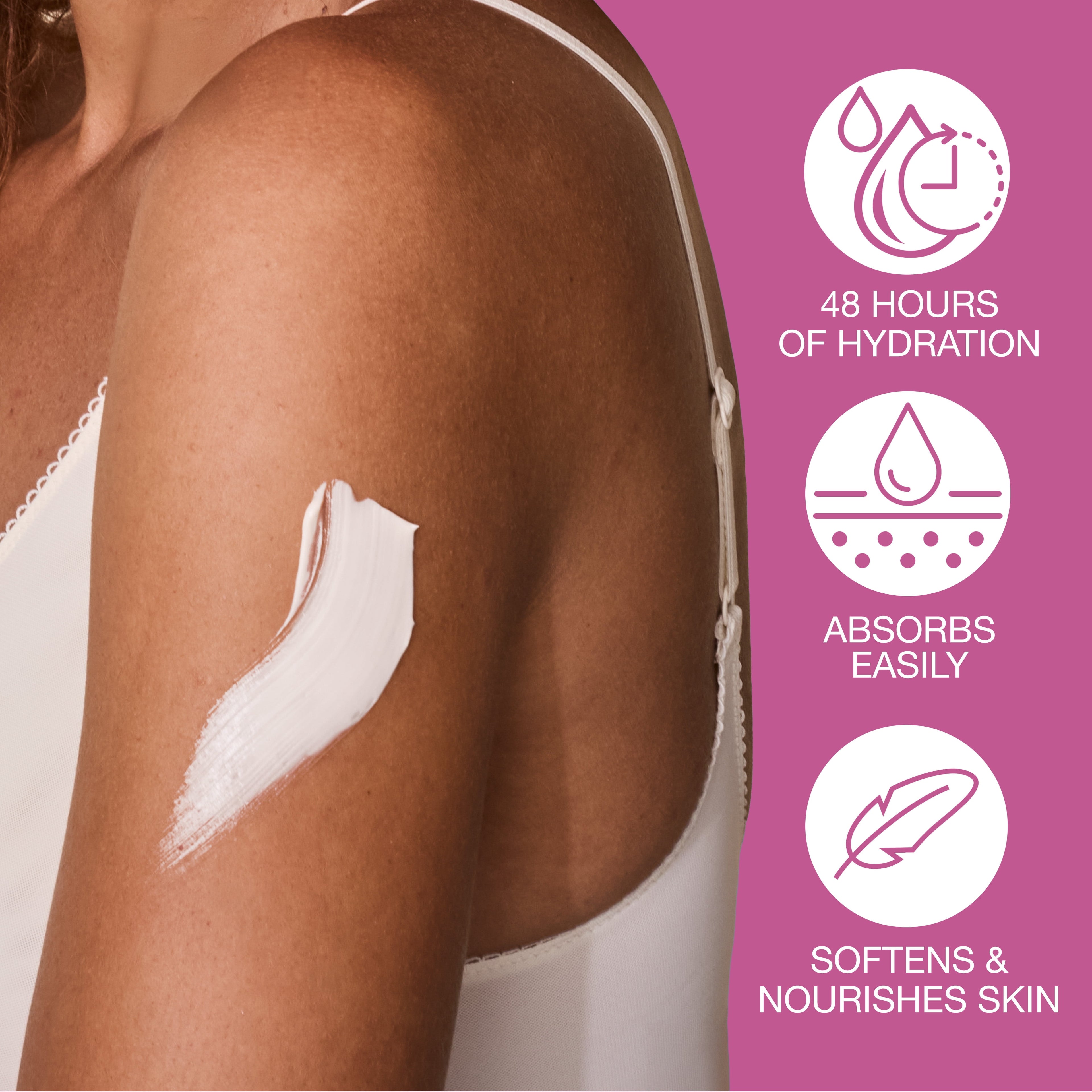 Hempz Let's Celebrate Buttercream Vanilla Cake Moisturizing Hydrating Body Lotion for Dry Skin, 17 fl oz