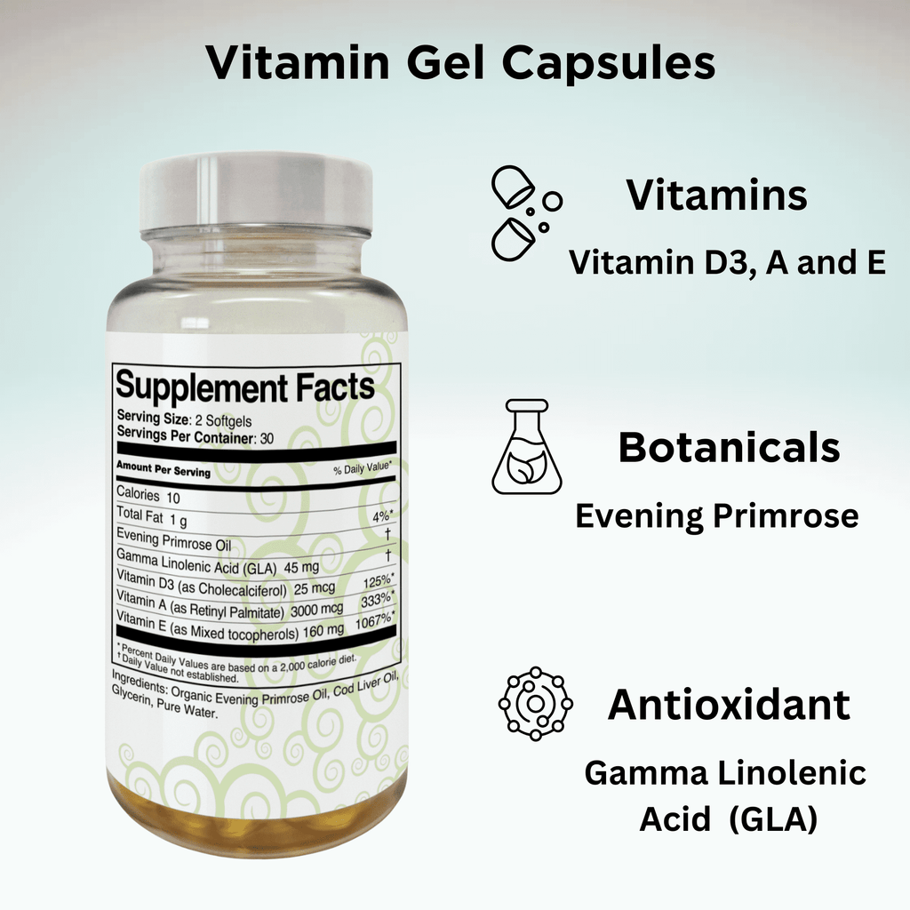 Innate Skin Clear Skin Acne Capsules Gel Adult & Teen Hormonal Acne Supplements 60 Count
