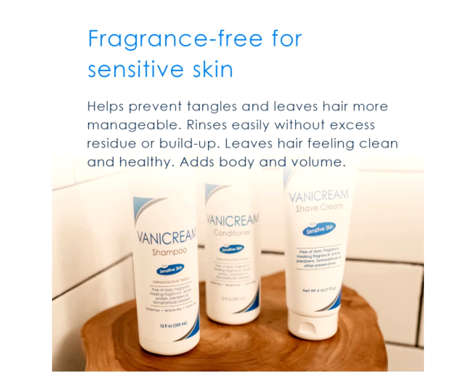 Vanicream Hair Conditioner for Sensitive Skin, 12 fl oz Each