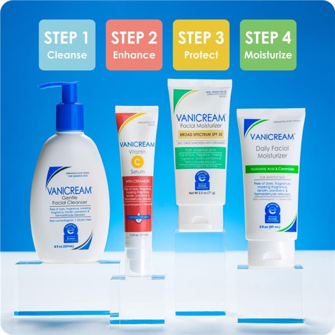 (2 pack) Vanicream Vitamin C Serum 1.2 oz